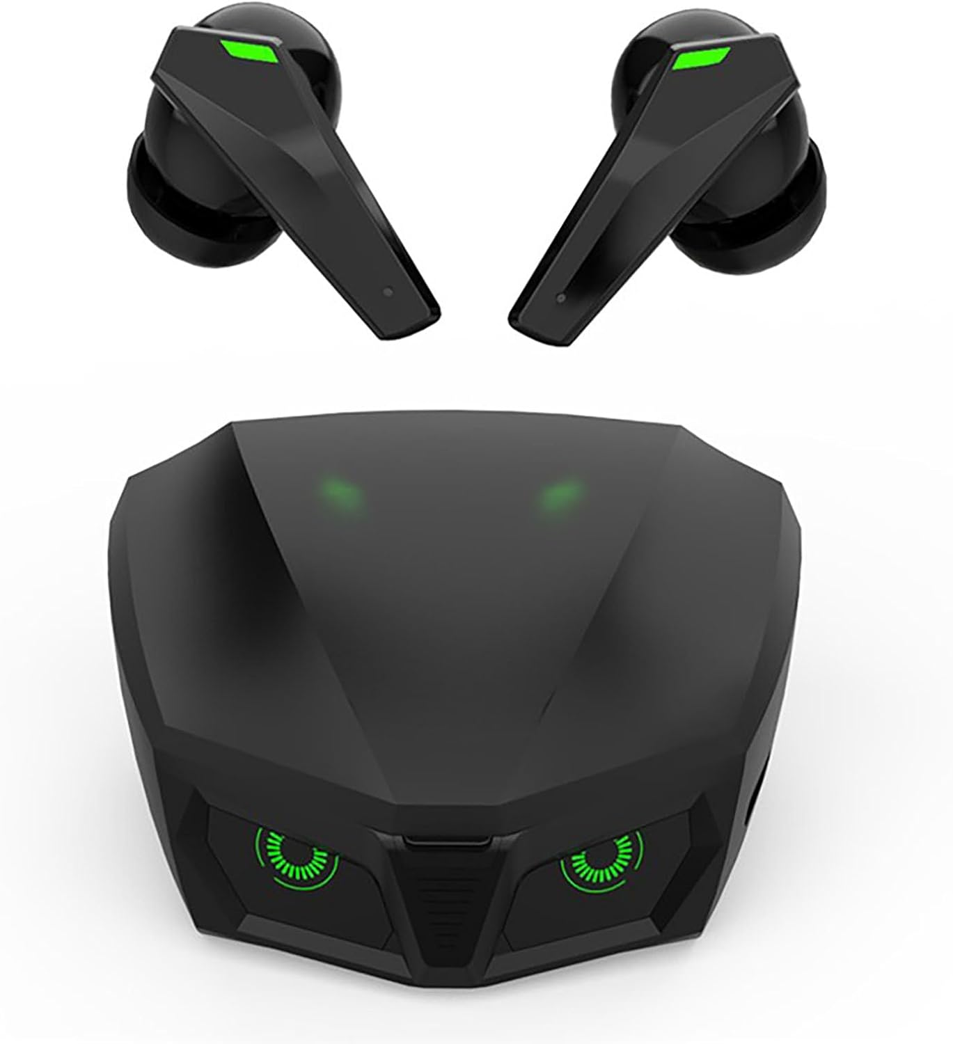 ELLENNE Headphones Bluetooth 5.3 P50 Black Gaming Low Latency Wireless TWS Black image number 3