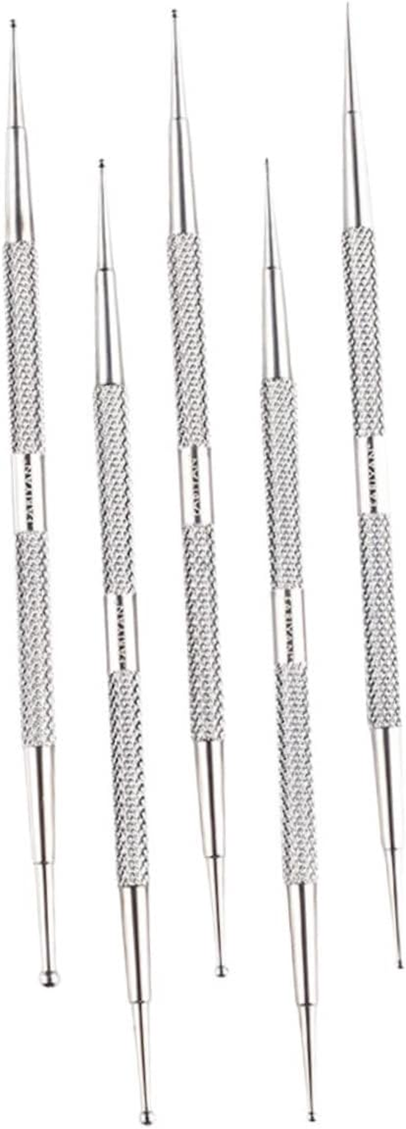 PACKOVE 5Pcs Nail Pen for Manicure Diamond Art Pens Nail Diy Tool Sturdy Construction image number 4