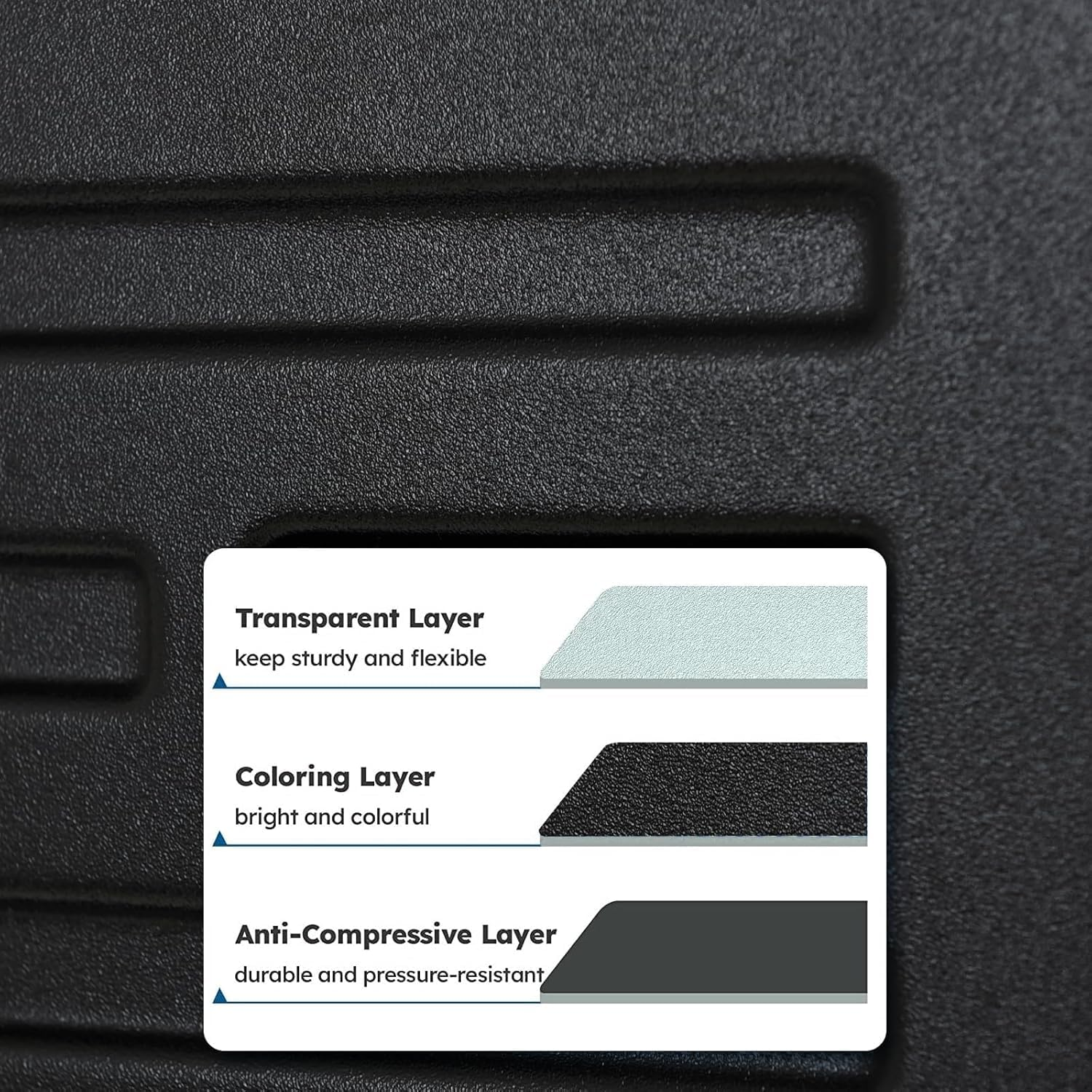 Tydeckare ABS+PC Luggage Set 2028 Inch Lightweight Spinner Wheels., Black, 3-Piece Set (20/24/28), Fashion image number 3