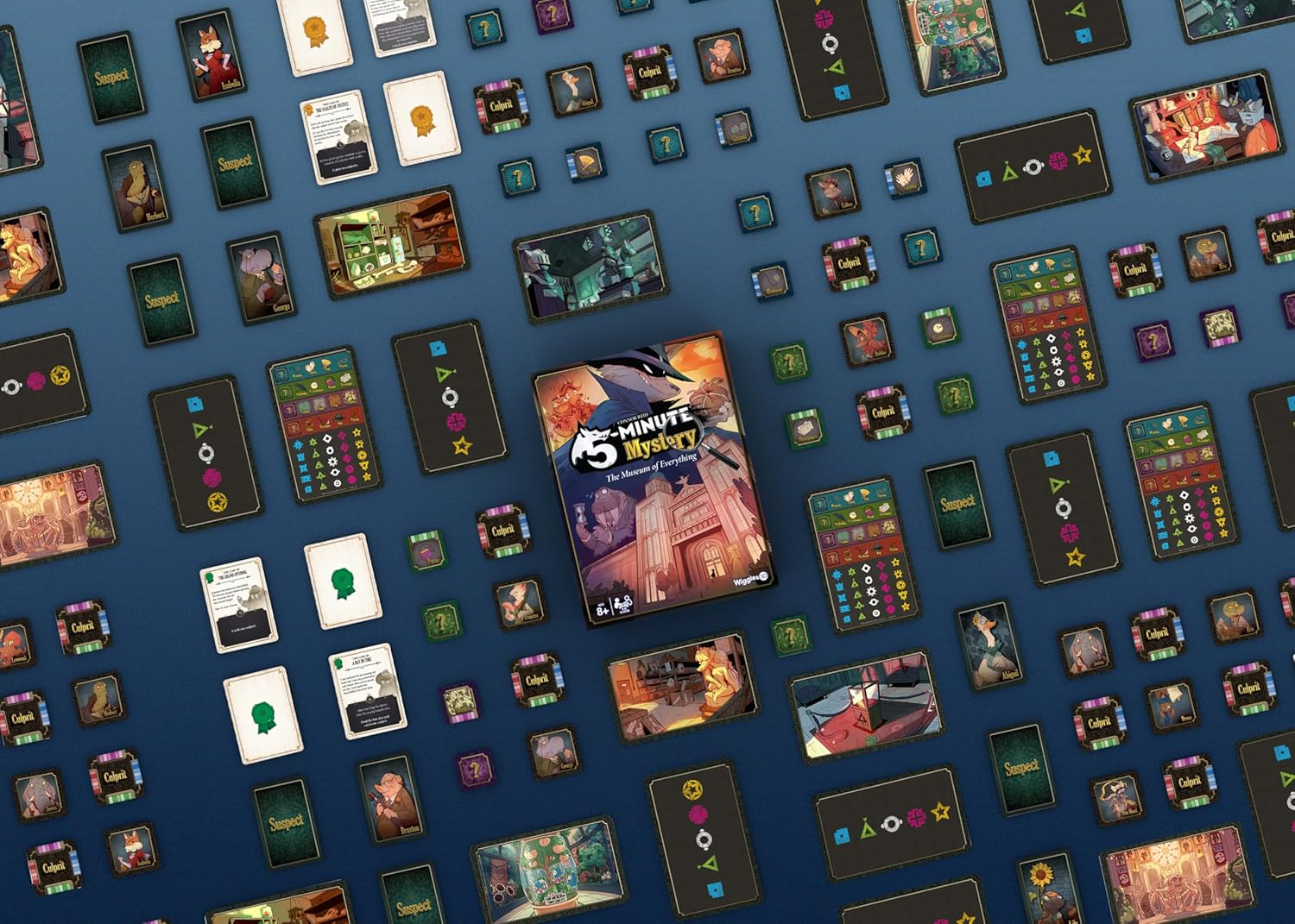 Asmodee 5 Minute Mystery | a Real-Time, Co-Op, Mystery Game | 1-6 Players | 5-30 Mins | Ages 8+ image number 1