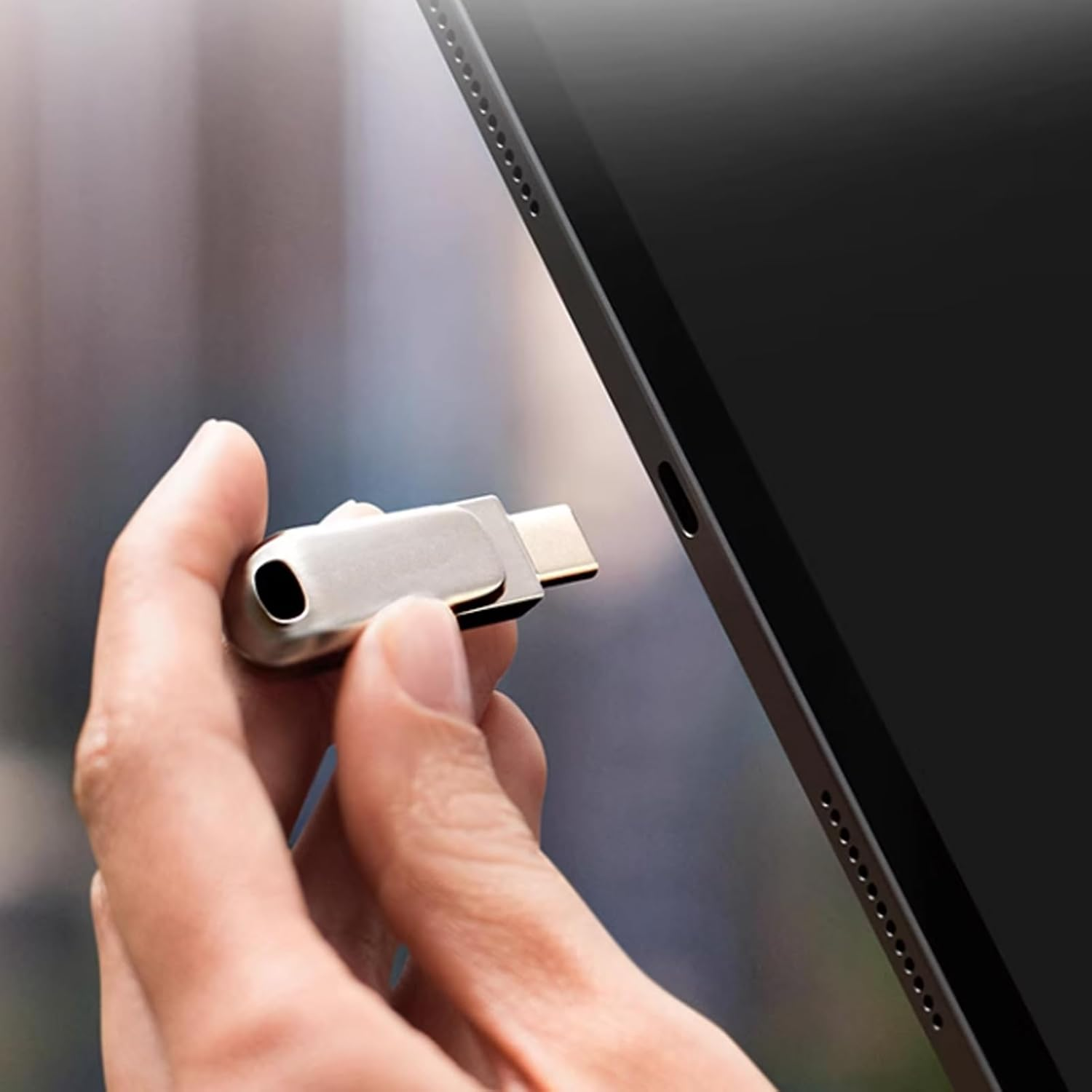 High-Speed 256GB USB Type-C Flash Drive with Reversible Connector for Seamless Data Transfer between Devices, Automatic Photo Backup,Ideal for Storage Expansion and Easy File Management image number 2