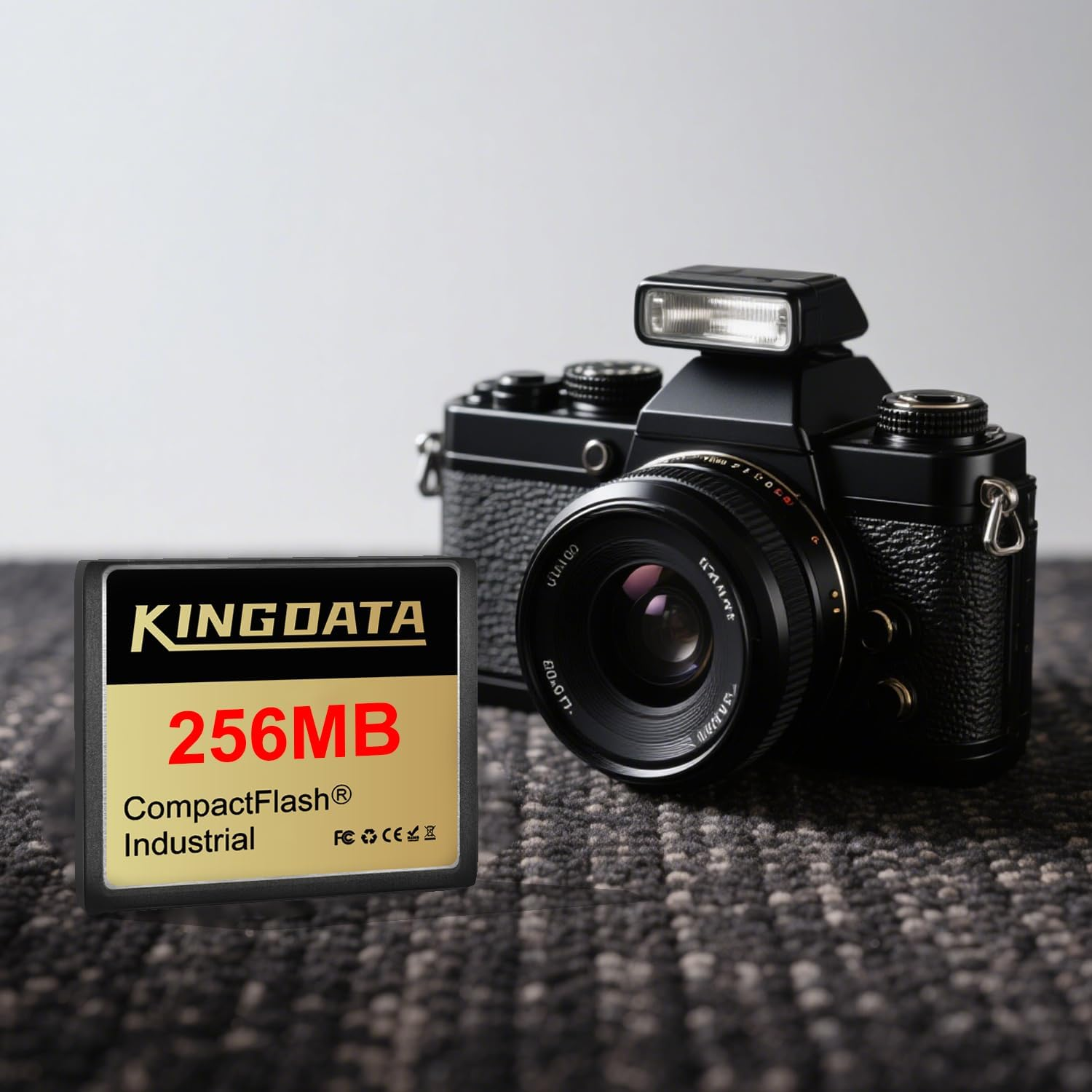 Compact Flash Memory Card Industrial 256MB FAT16 Type I for Industrial Equipment Vintage Digital Cameras image number 1