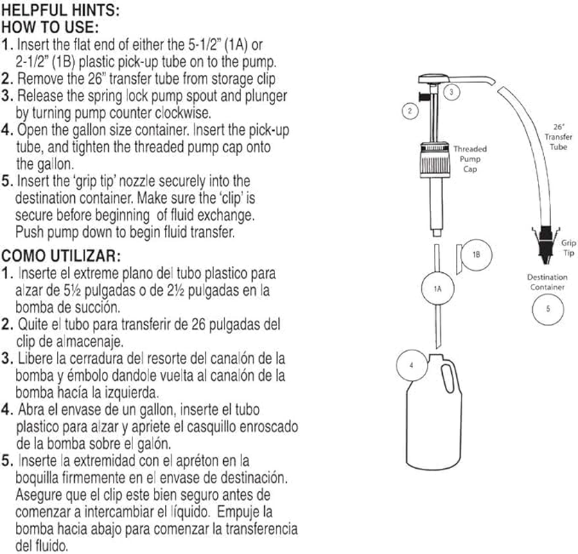 Custom Accessories Pennzoil 36671 Pennzoil Fluid Transfer Pump - Gallon image number 5
