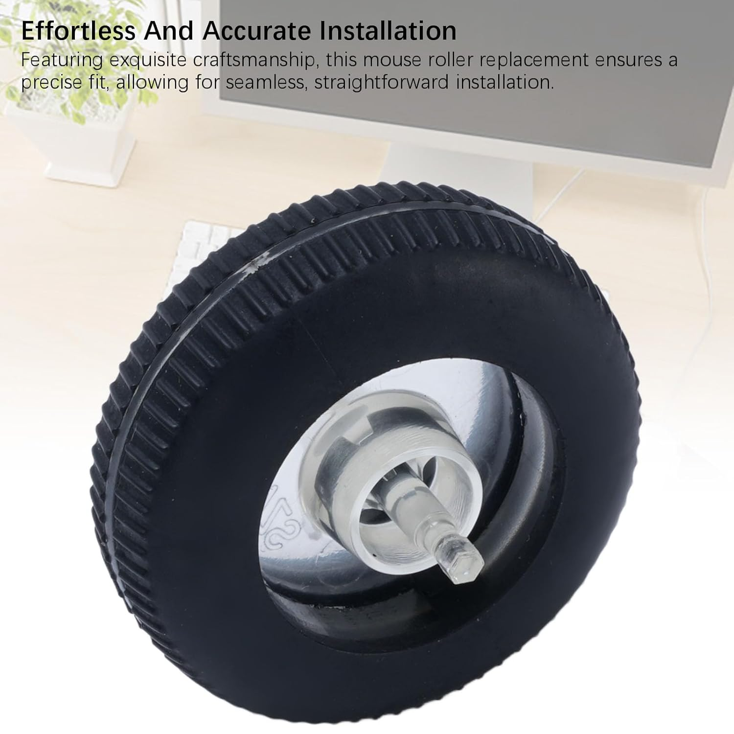 For G403 G703 G603 Mouse Wheel Replacement, for G403 G603 G703 Mouse Roller Scroll, Wear Proof Black Scroll Roller Pulley, Specifically Designed for G403 G603 G703 Mouse image number 2