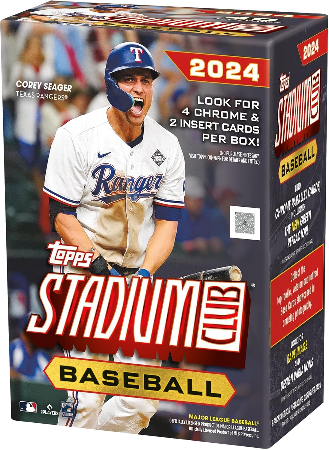 Topps 2024 Stadium Club Baseball Factory Sealed Value Box - Baseball Wax Packs image number 2
