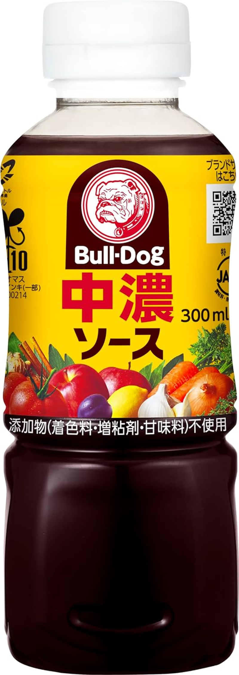 Bull-Dog CHUNO Semi-Sweet Sauce 300Ml Made in Japan Japanese Asian Sauce Condiments image number 4