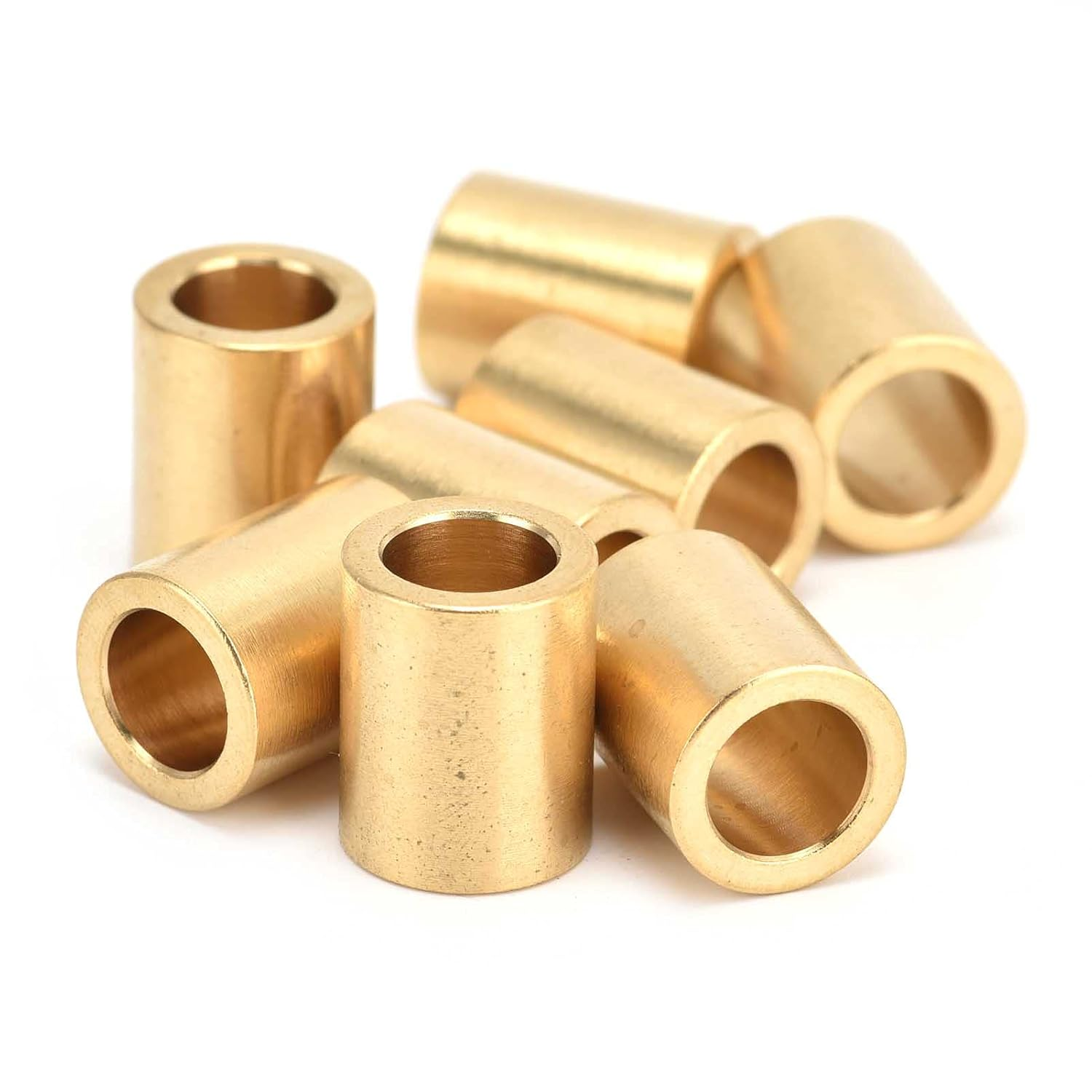 SELF LUBRICATING Brass Sleeve WEAR Resistant Bearing Slider Electrical Household 8PCS