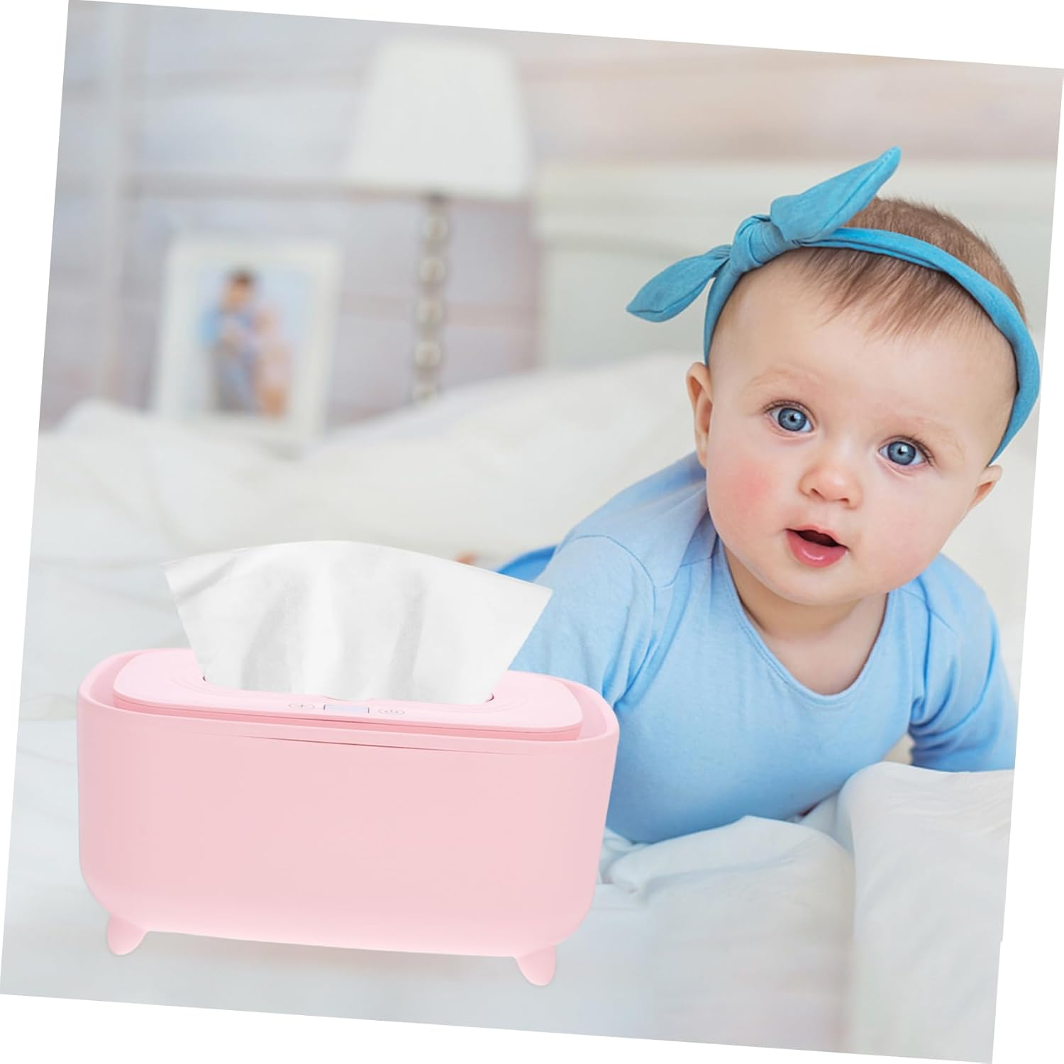 Smart Warm Wet Tissue Box Wipe Warmer for Portable USB Wipe Warmer Wet Tissue Heater Home Use image number 3
