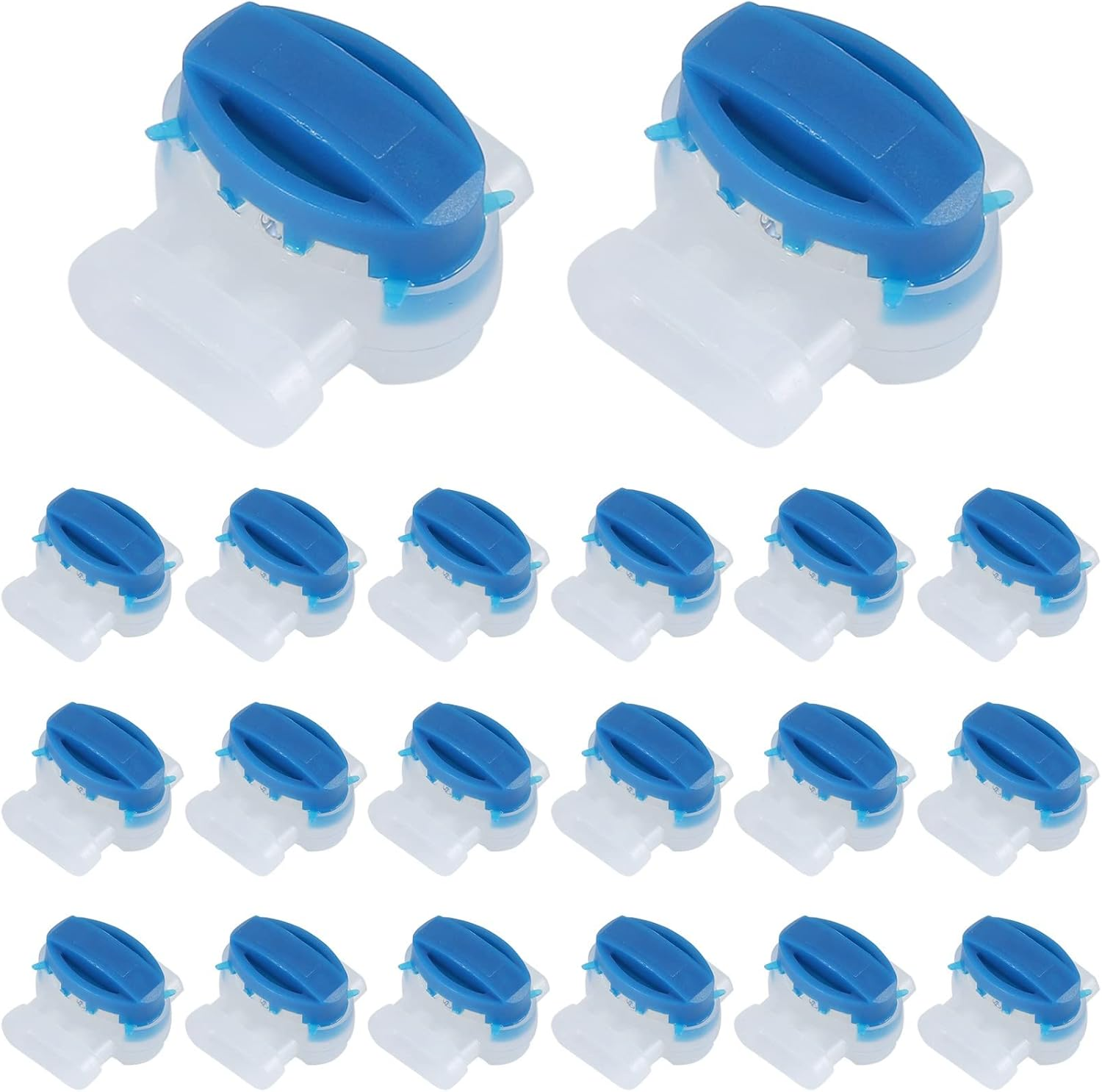20Pcs Waterproof Wire Connector Crimp Gel Filling Robot Lawn Mower Outdoor Garden Irrigation Application image number 4