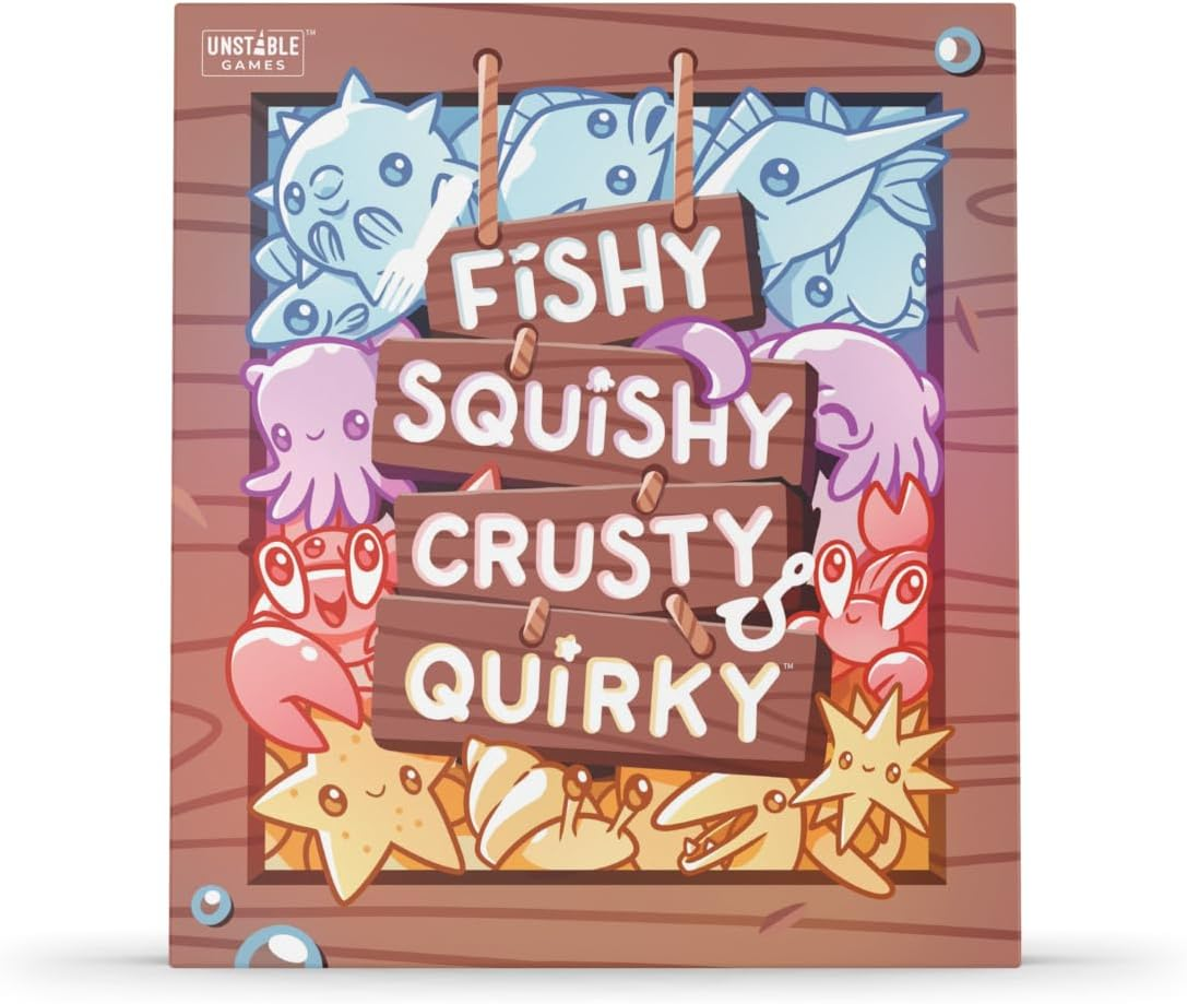 Tee Turtle | Fishy Squishy Crusty Quirky | Board Game | Ages 7+ image number 2