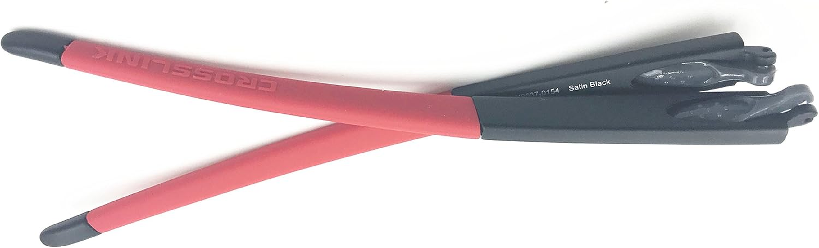 Replacement Temples Arms Legs for Crosslink Pitch OX8037 OX8041 OX8111 OX3226 Glass Frame Satin Black 135Mm - Black/Orange image number 3