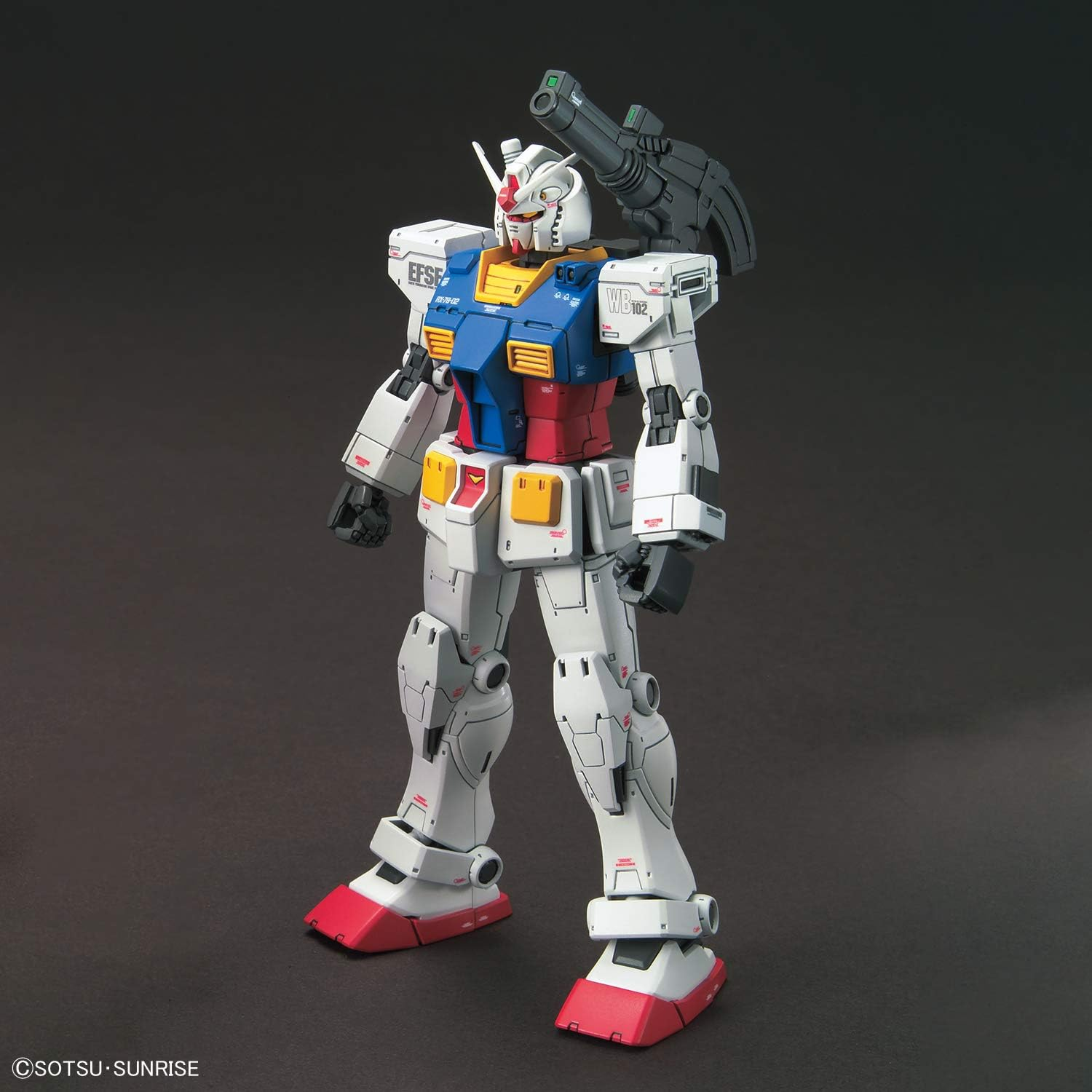 Bandai Hobby Kit Hg 1/144 Rx-78-02 Gundam (The Origin Version) image number 4