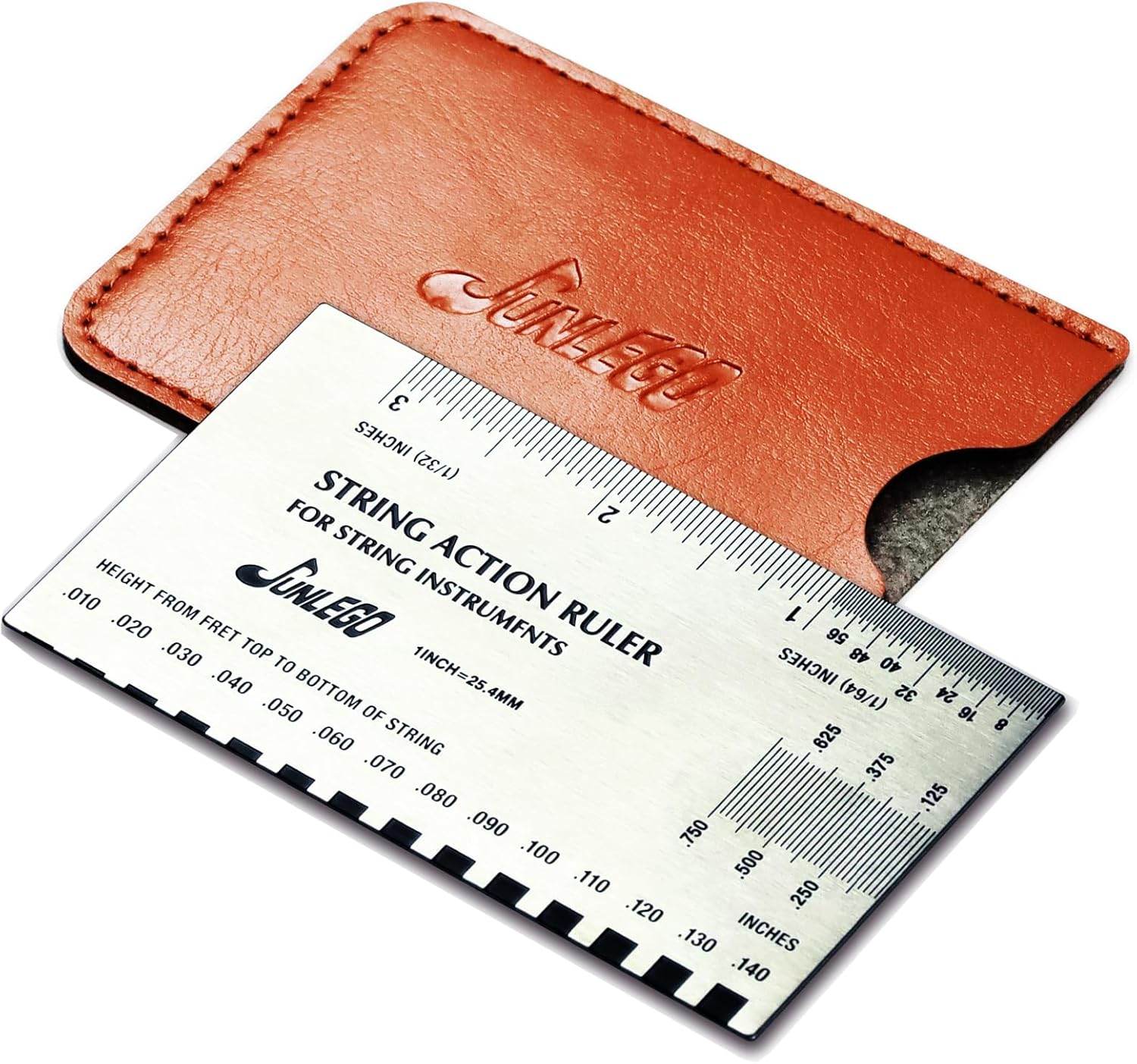 Guitar Action Gauge Ruler, String Height Gauge for Guitar image number 2