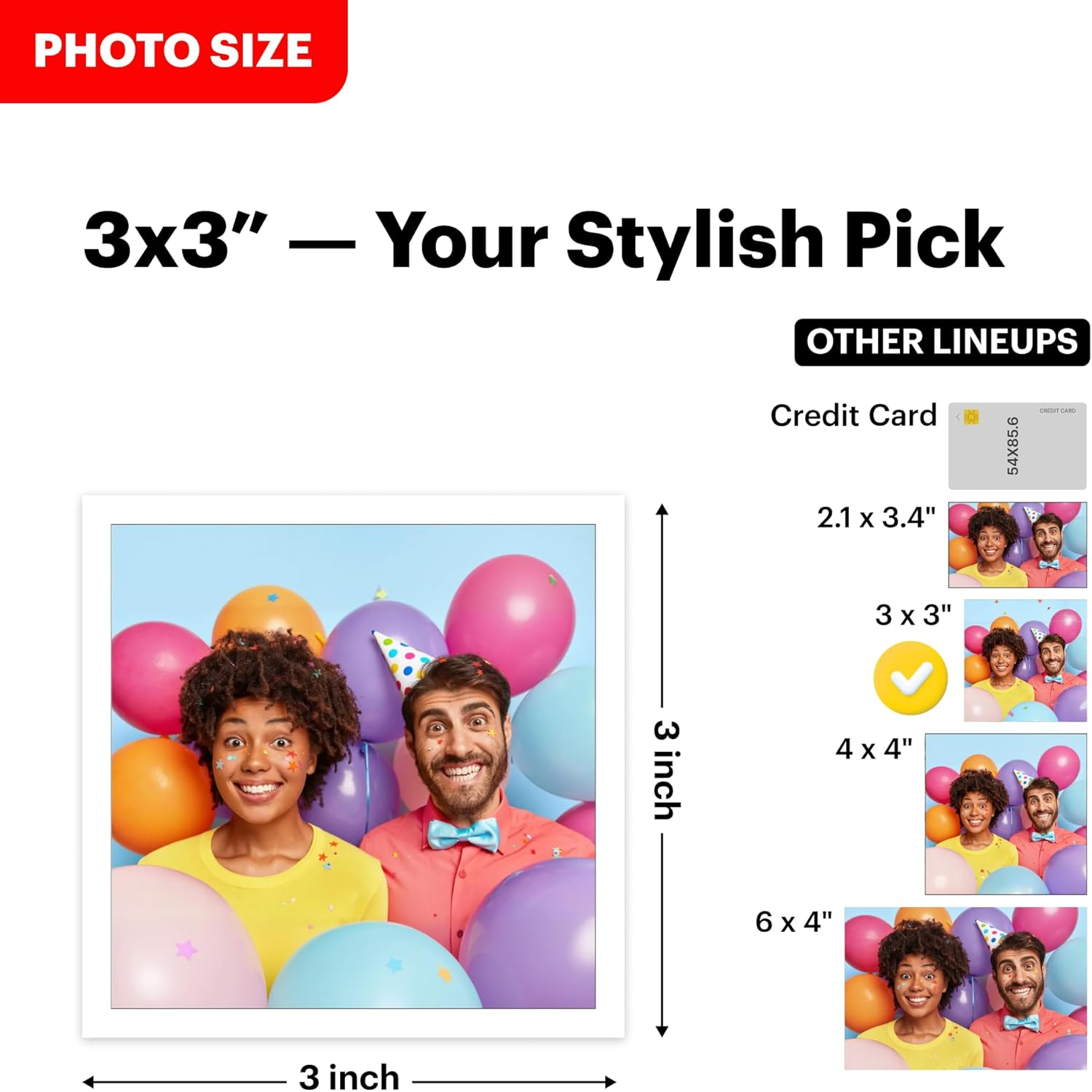 Kodak Mini Shot 3 Retro Instant Camera with Cartridge Bundle, White image number 6