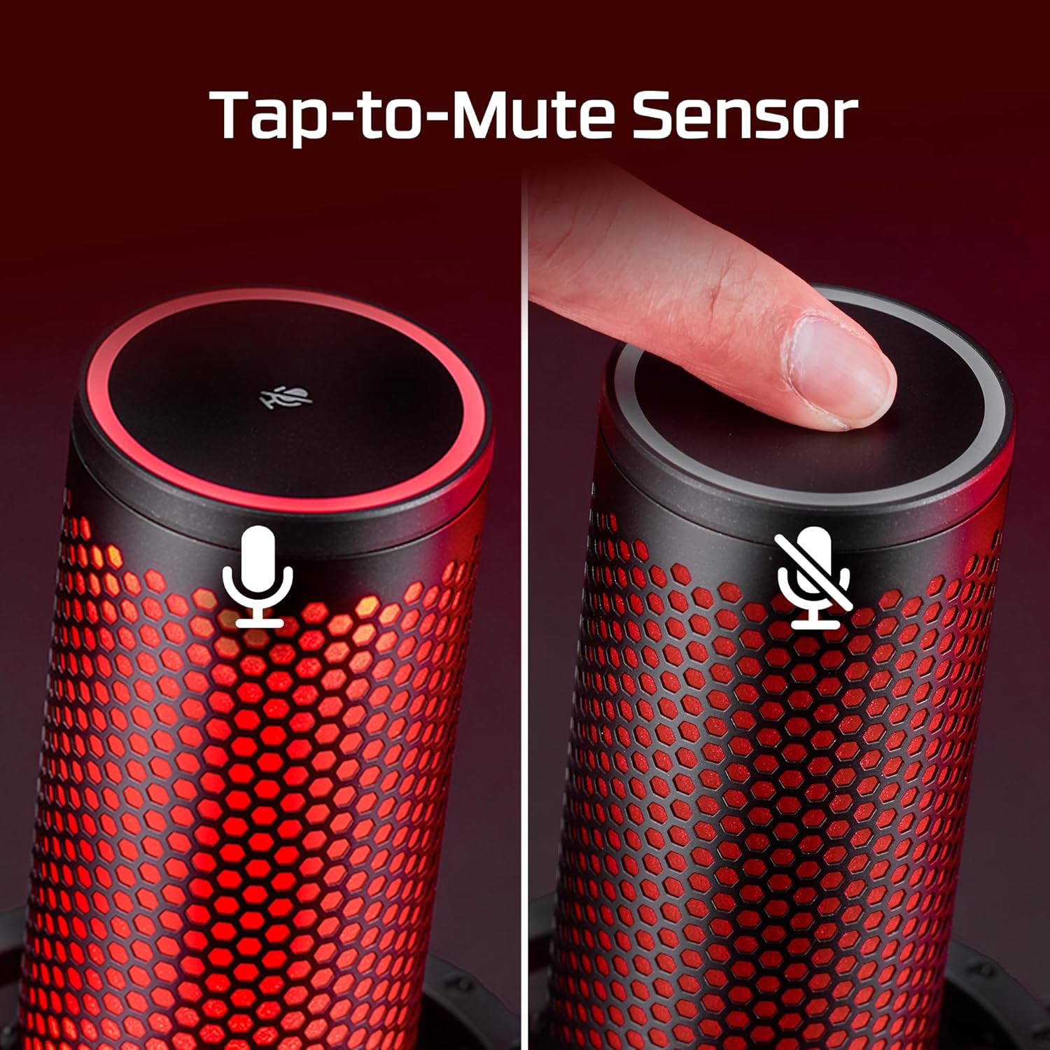 Hyperx Quadcast 2 USB Microphone, Black image number 2