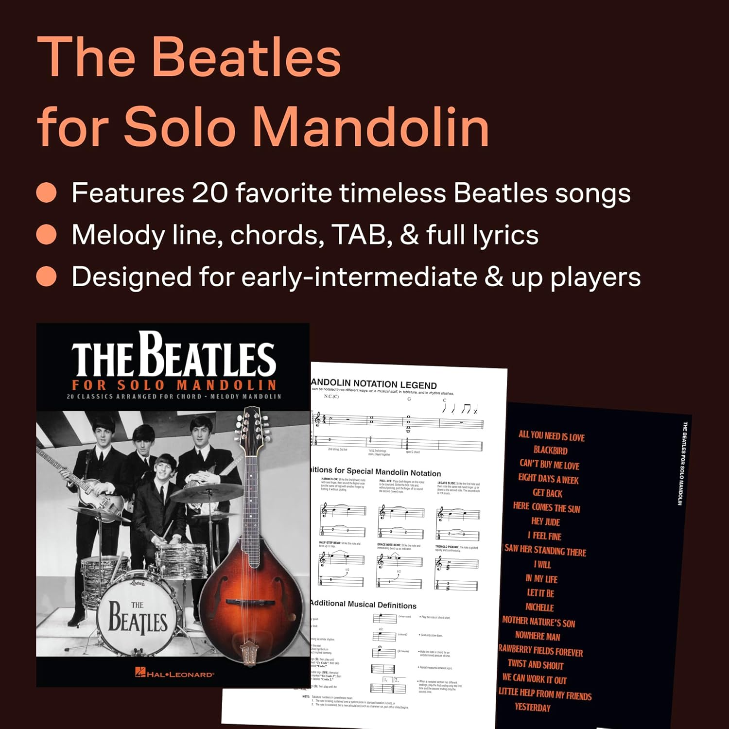 The Beatles for Solo Mandolin image number 2