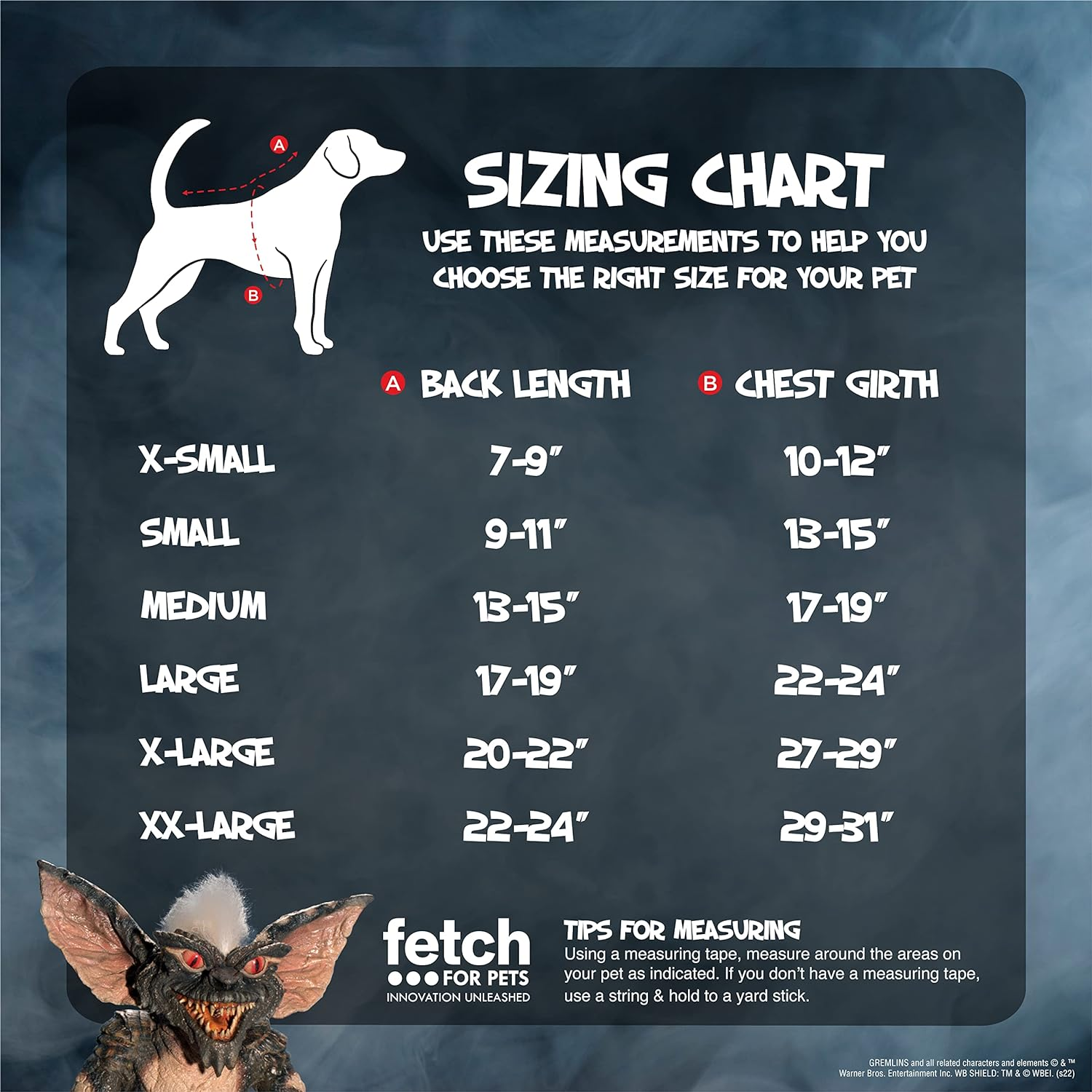 Warner Bros Horror WB: Gremlins Halloween Costume for Dogs with Hood &ndash; Size Large | Cute Pet Costumes, Scary Costumes for Dogs| Officially Licensed Gremlins Pet Products, Green (FF23213) image number 5