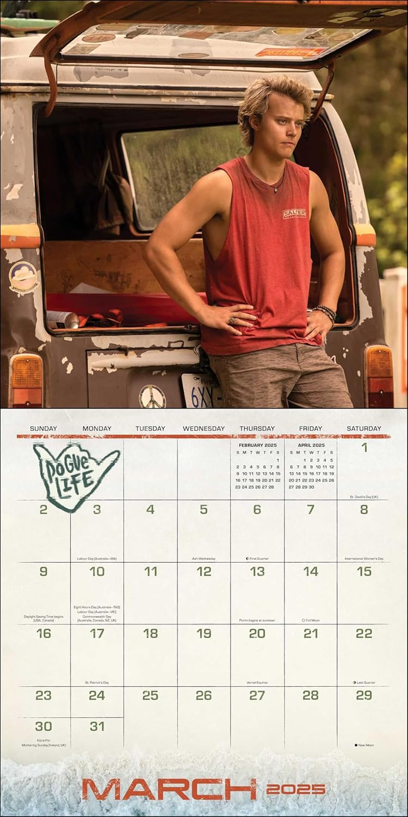 Outer Banks 16-Month 2024-2025 Wall Calendar with Bonus Poster