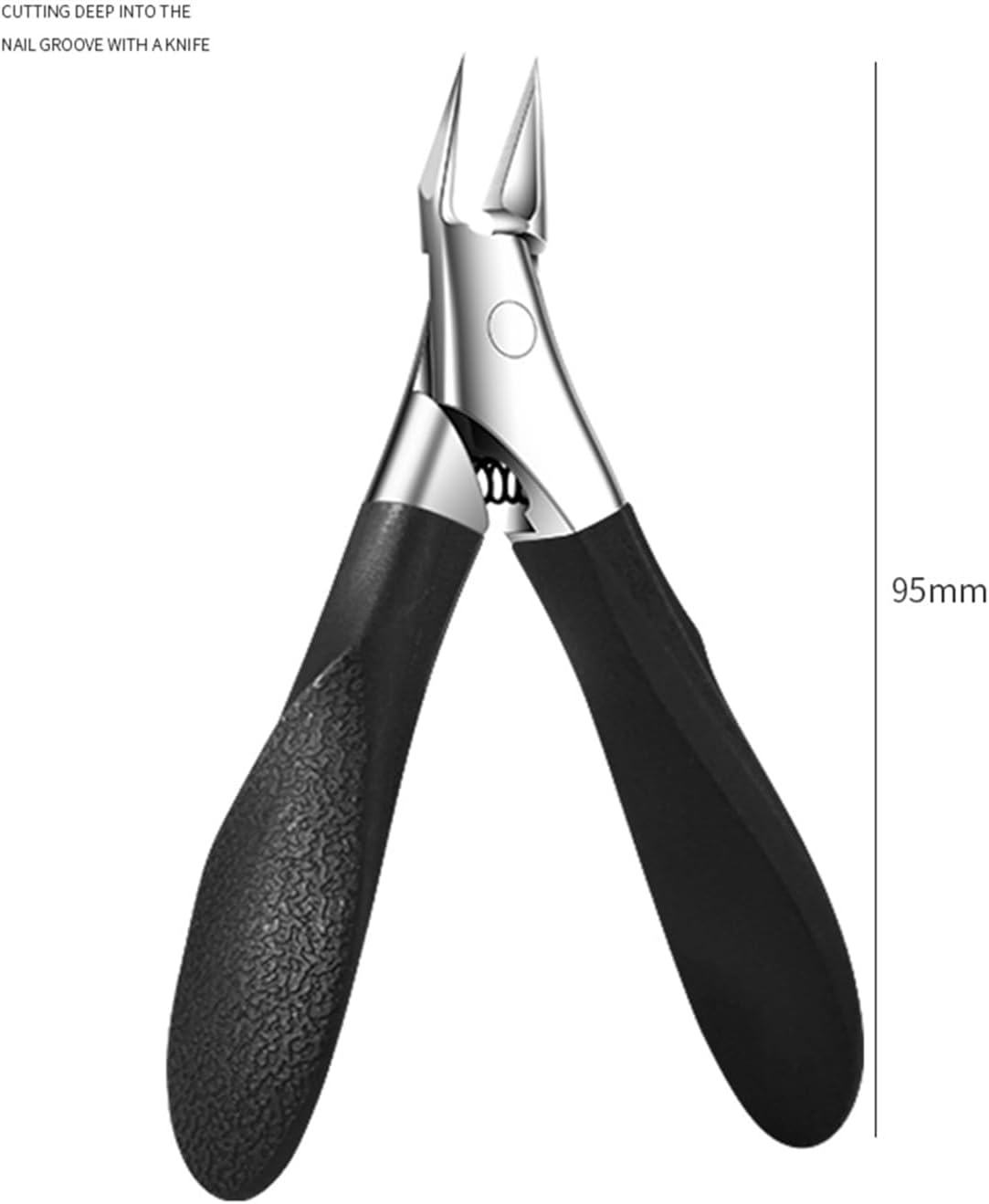 Super Oblique Nail Clippers, Eagle Beak Beveled Nail Clippers, Opening anti Slanted for Thick Nails, Seniors & Ingrown Care (Red) - Blue image number 6