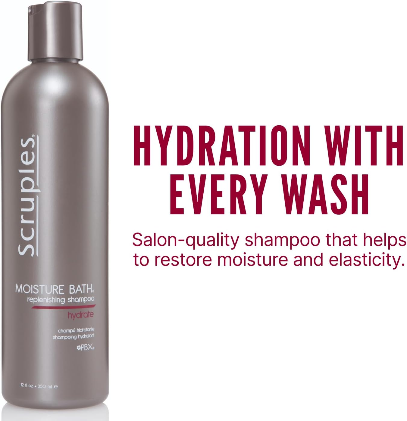 Scruples Moisture Bath Shampoo, 12 Fluid Ounce image number 4