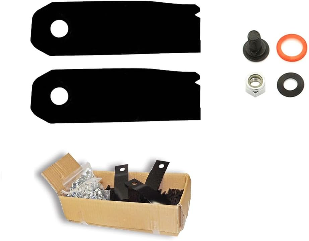 4Pcs Blades & Bolts Set for Victa 19&rdquo; & 20&rdquo; Mowers Blade Set CA09470S image number 4