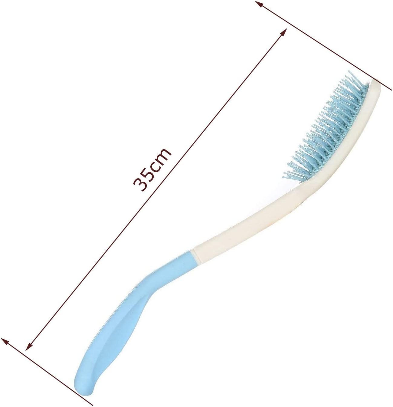 Makihoma Long Reach Handled Hair Brush image number 2