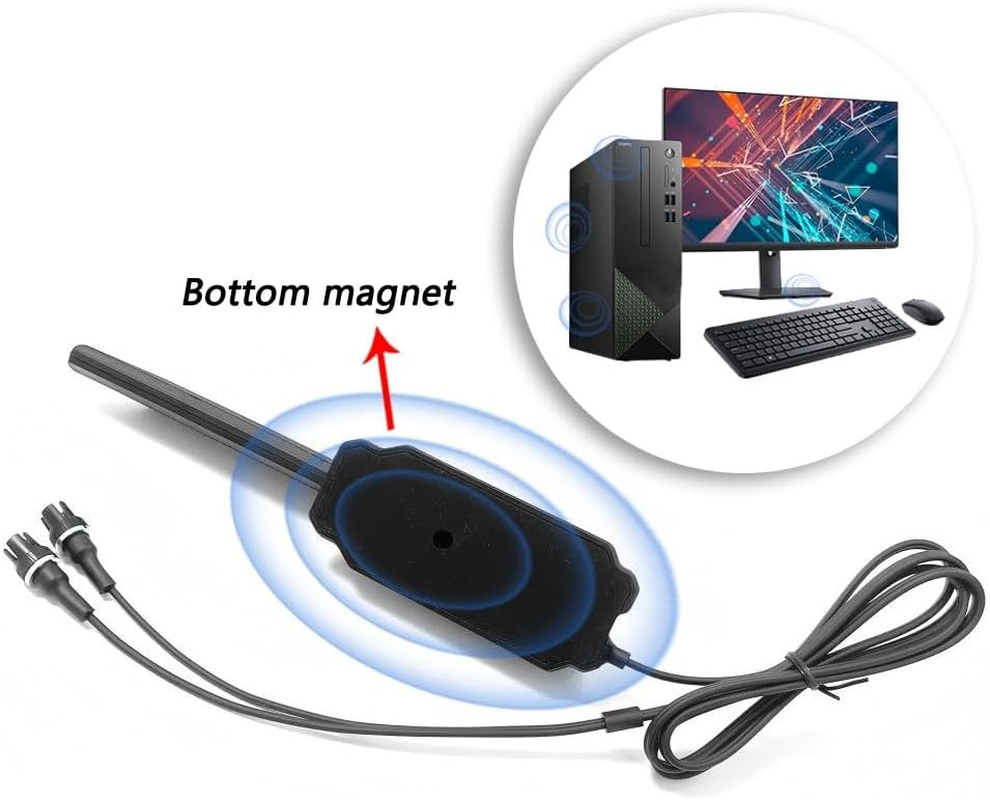 Gintai Wifi 7 Antenna Magnetic Base for Gigabyte Z890 B550M B860M X870 B650E B850 W790 B850I Z890I Z890M X870E PC Desktop Computer Gaming Motherboard image number 5