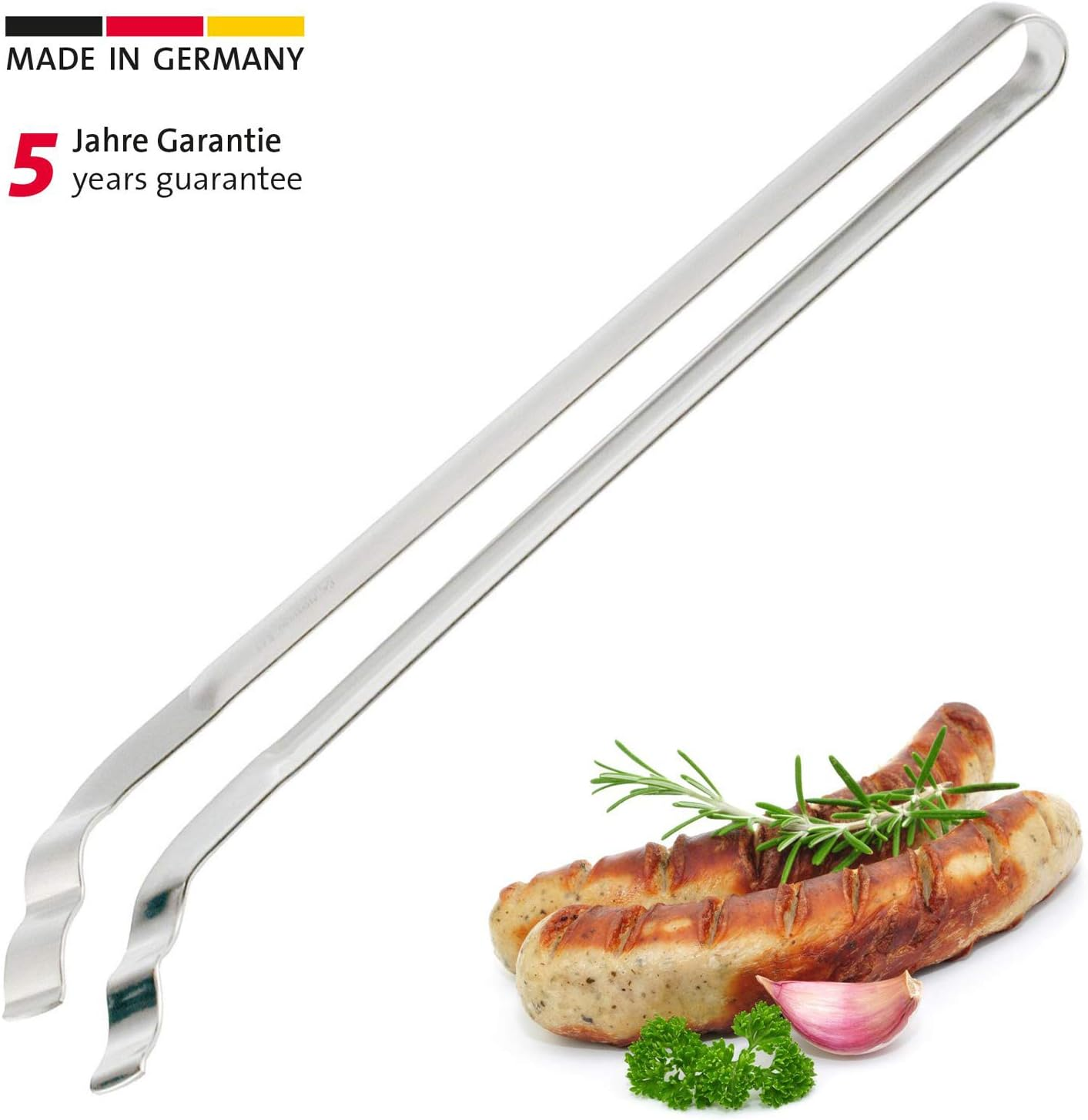 Westmark 4004094127472 Barbecue Tongs, Silver, 4004094127472