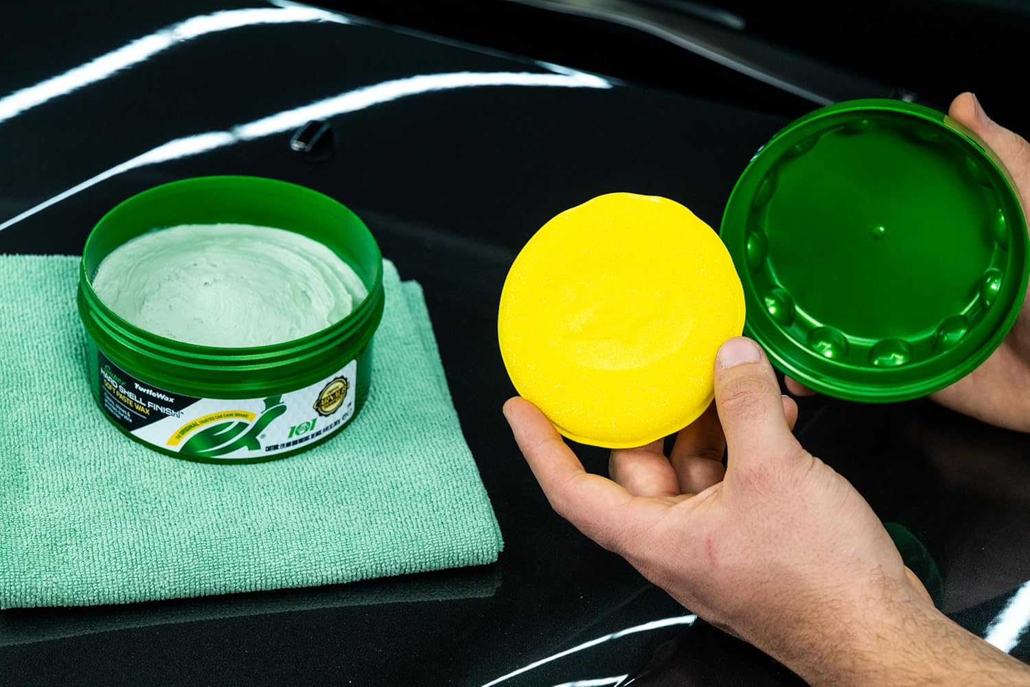 Turtle Wax T-222R Super Hard Shell Paste Wax - 14 Oz. image number 1