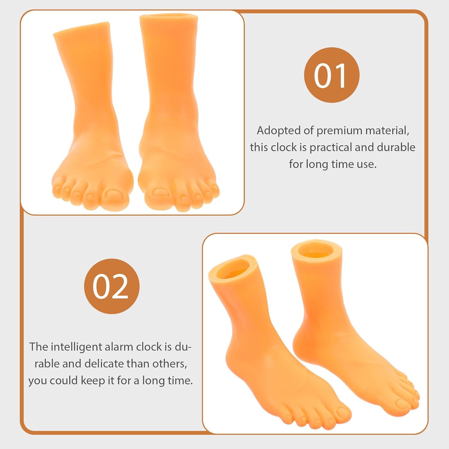 Gadpiparty 6 Pairs of Finger Feet Puppet Set - Rubber Left and Right Small Mini Puppets for Adults and Kids - Fun Little Fingers image number 2