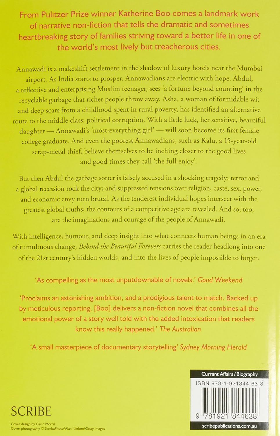 Behind the Beautiful Forevers: Life, Death, and Hope in a Mumbai Undercity image number 1