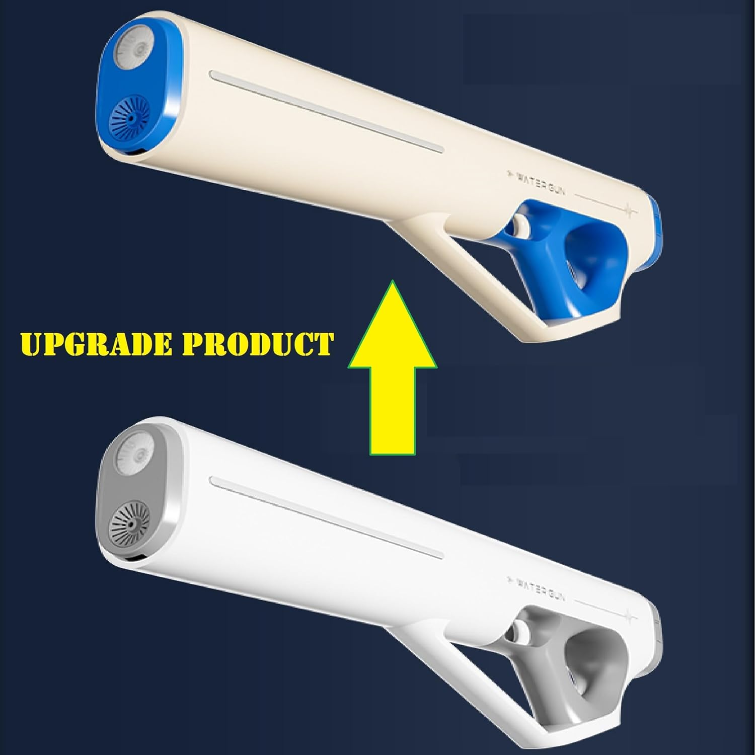 Electric Water Gun Upgraded Version,Fully Waterproof,Auto Reload,Sound and Light Effects When Shooting,Space Technology Styling, Premium Summer Beach Pool Toy for Kids & Adults. image number 1