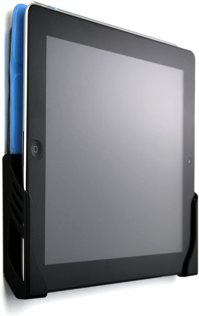 Dockem Koala Tablet Wall Mount: Universal Damage-Free Adhesive Wall Dock for Ipads, Ipad Airs, Galaxy Tabs and Other Tablets (Black)