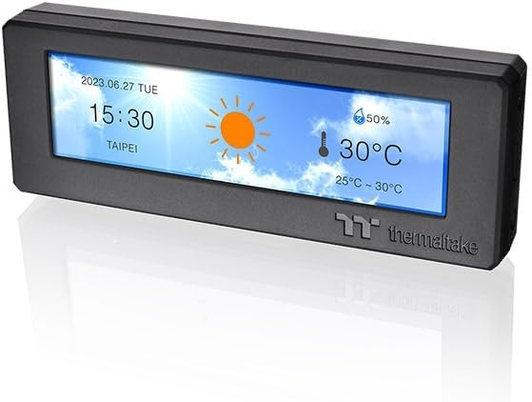 Thermaltake 3.9'' LCD Screen Kit for the Tower 300 and Ceres 330 Series, AC-073-OO1NAN-A1 image number 1