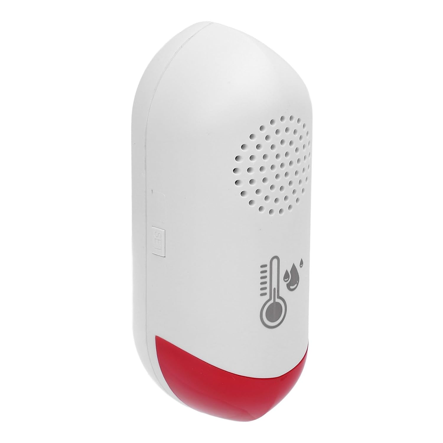 Indoor Wireless Thermometer Hygrometer Smart Temperature Humidity Sensor Thermometer Humidity with Sound Light Alert for Home Room image number 2