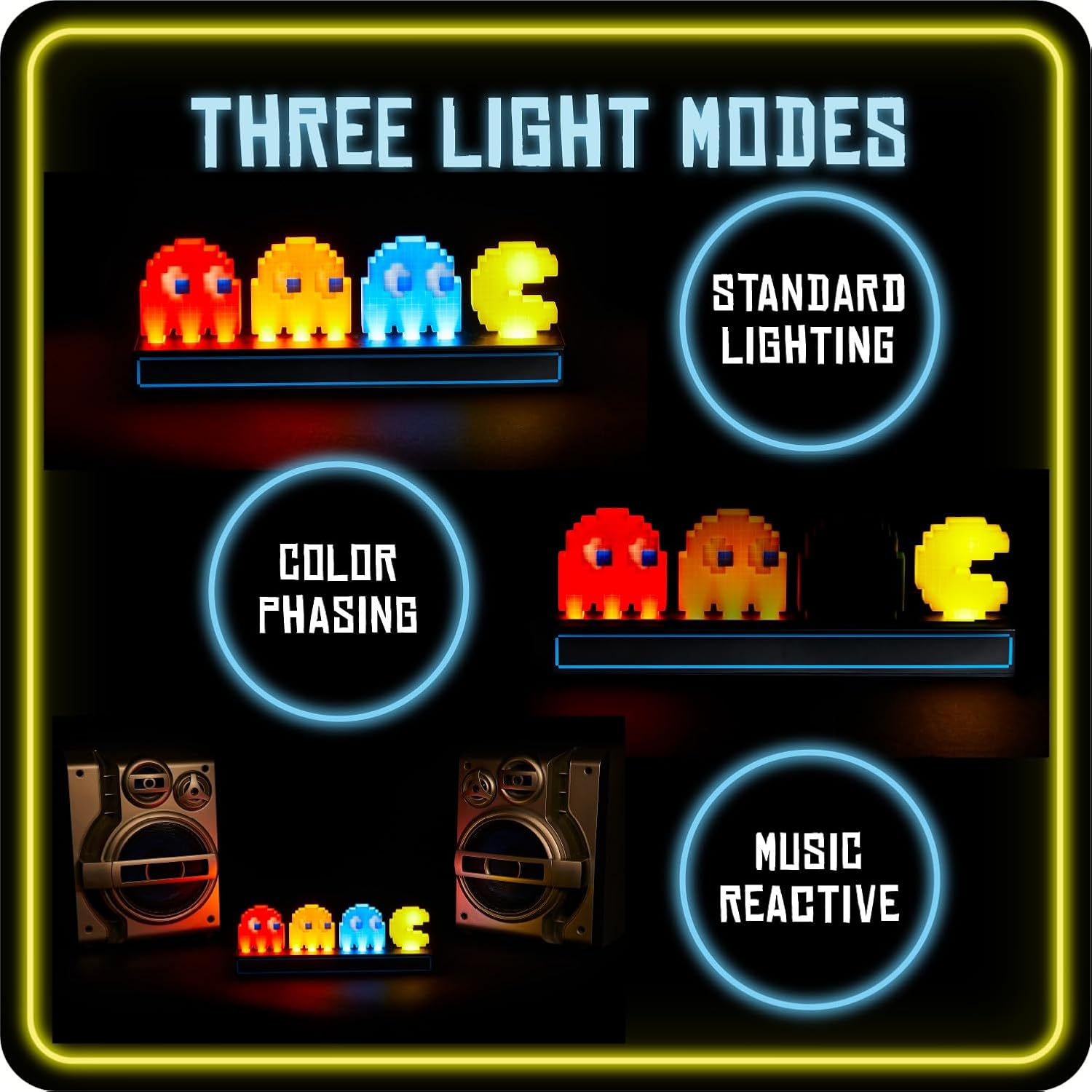 Paladone Pac Man and Ghosts Light