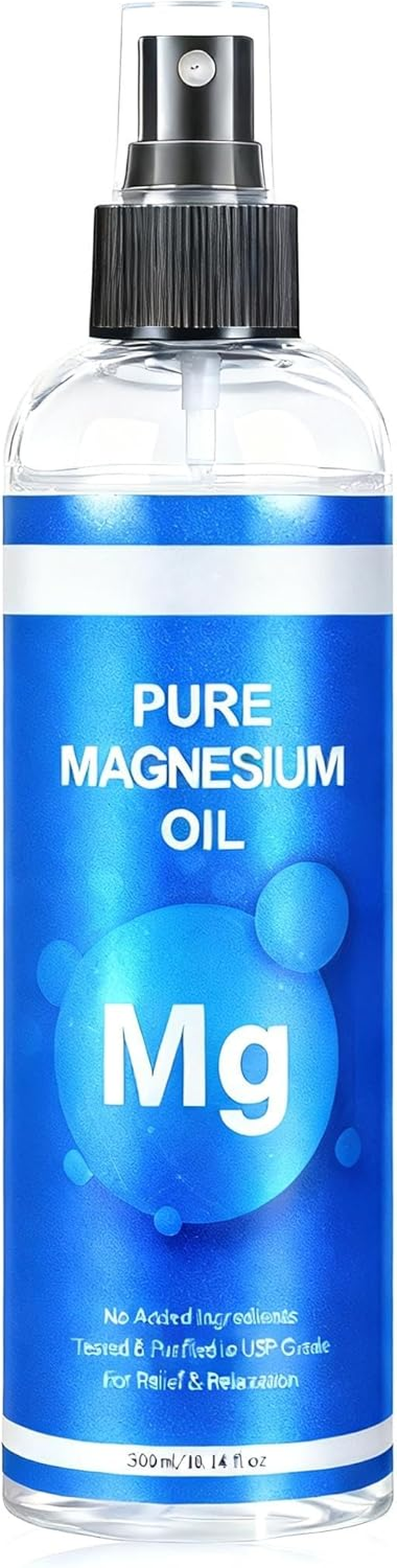 Pure Organic Magnesium Oil Spray for Sleep & Relaxation - 300Ml, Fast-Absorbing Body & Foot Spray image number 3