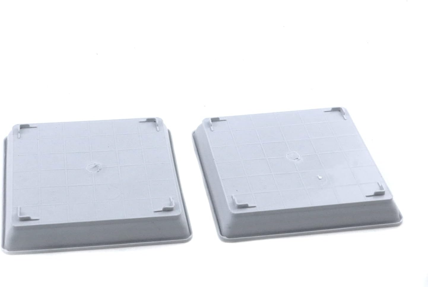 Pufguy Plant Saucers White Plant Tray 4.7" X 4.7" Square Drip Trays Planter Pots - 10Pcs image number 4