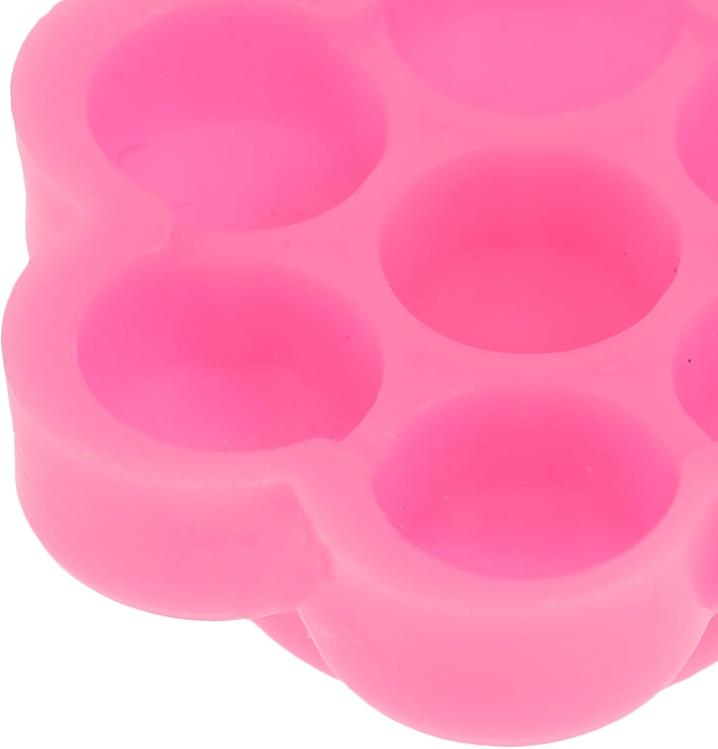 MALUGOGO 200Pcs Eyelash Extension Glue Cups Flower Shape Adhesive Liquid Container Holder Nail Polish Mixing Tool for Beginners False Lash Application image number 1