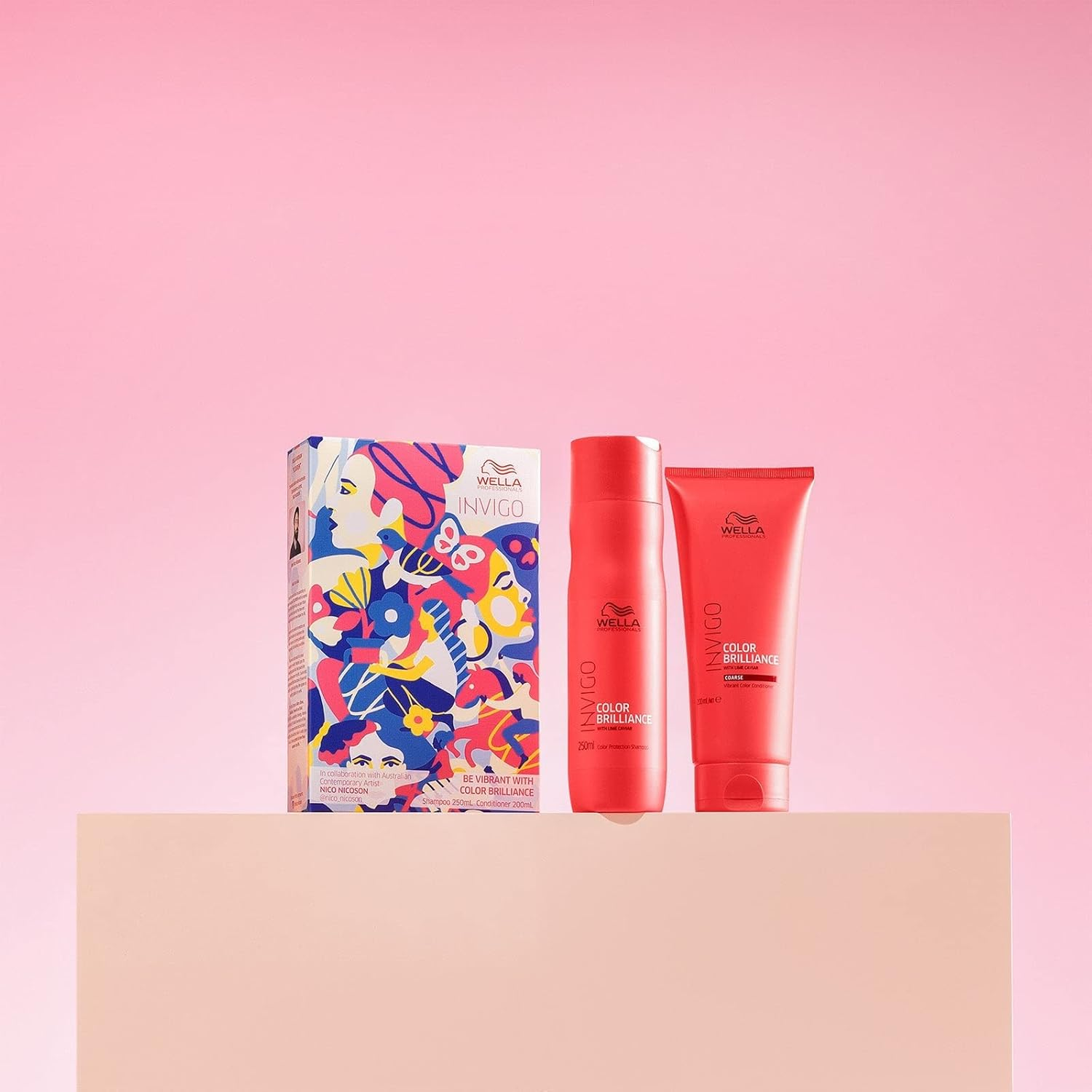 Wella Professionals Invigo Color Brilliance Shampoo Conditioner Duo Pack