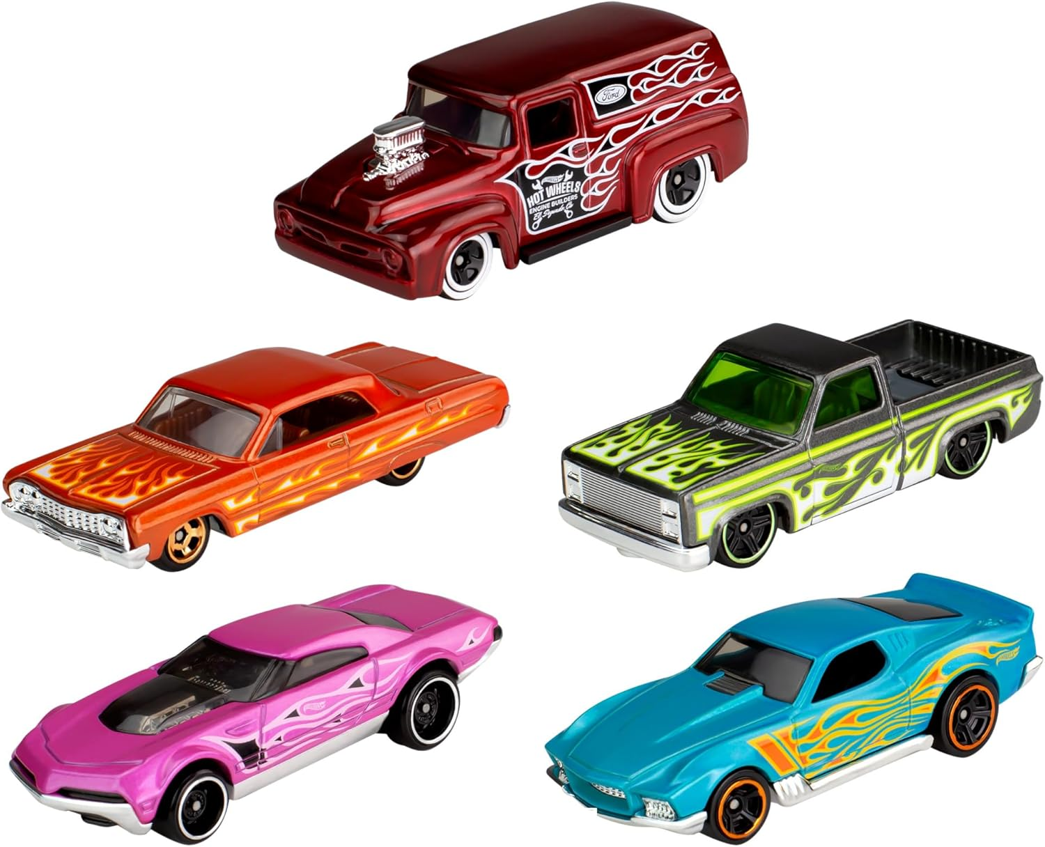 Hot Wheels 5-Car Pack Assortment image number 3