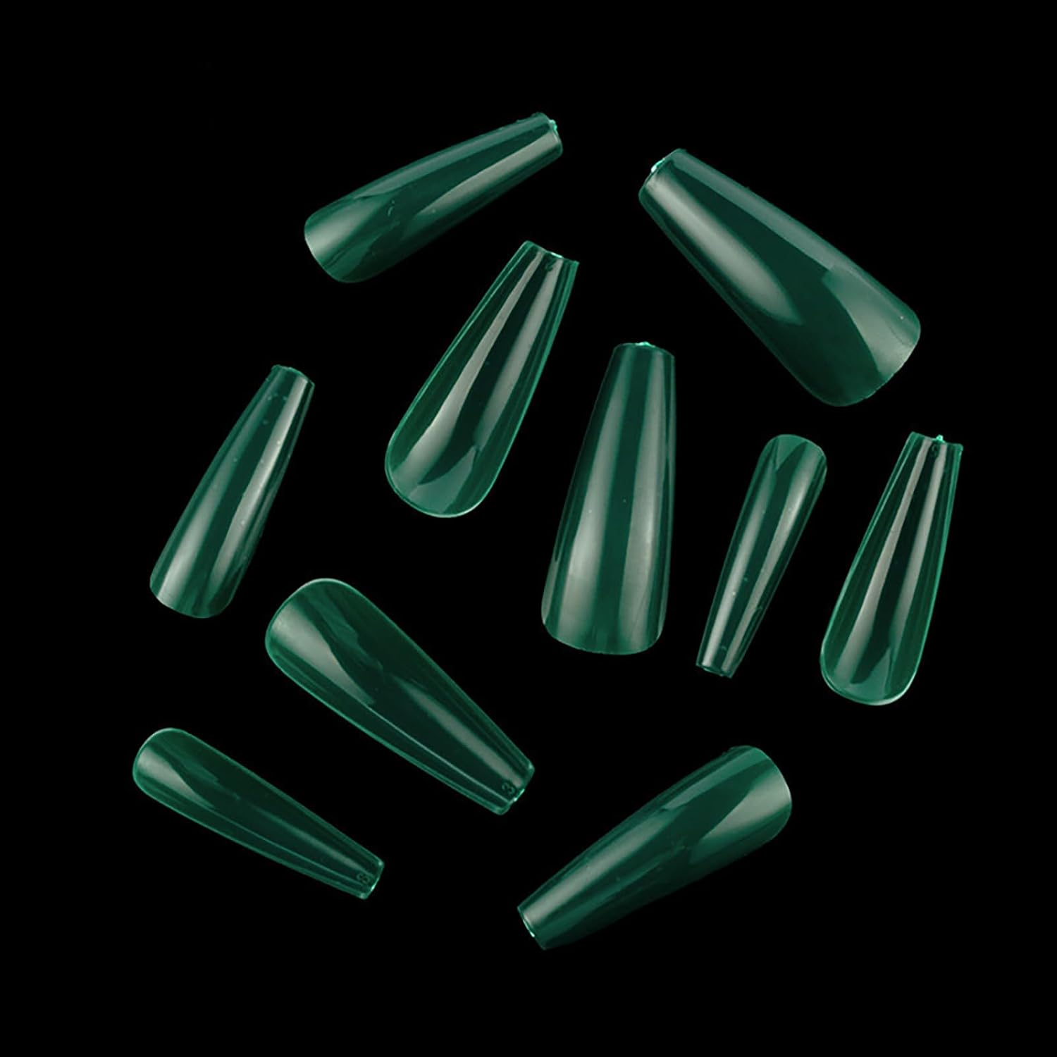 CHSEEO 640 Pcs Press on Nails, Fake Nails Re-Usable Nails Artificial Long Coffin Matte Design Acrylic Nails Full Cover, Nail Tips False Nails for Women Girls Salon DIY Home Use, 16 Colors