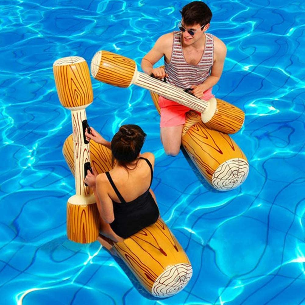 Water Inflatable Float, Non- Swimming Pool Inflatable Float, PVC Healthy Water Float Toy, for Adult Pool Party Indoor Children'S Party Outdoor image number 2