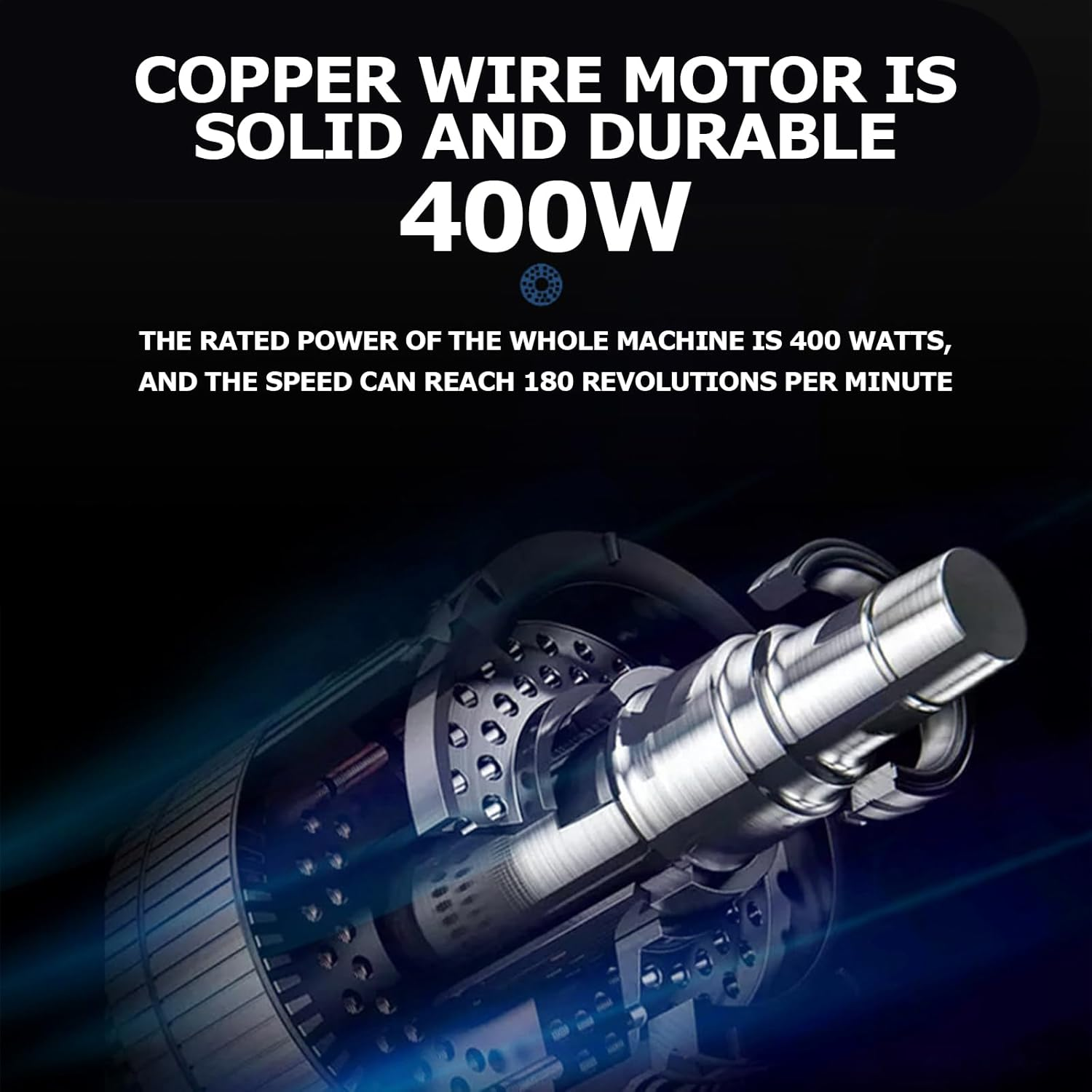 400W Cheese Grater, Electric Vegetables Dicer with One-Touch Control 7 Blades for Potato, Nuts, Kitchen Chopper Vegetable Cutter with Non-Slip Suction Base image number 5