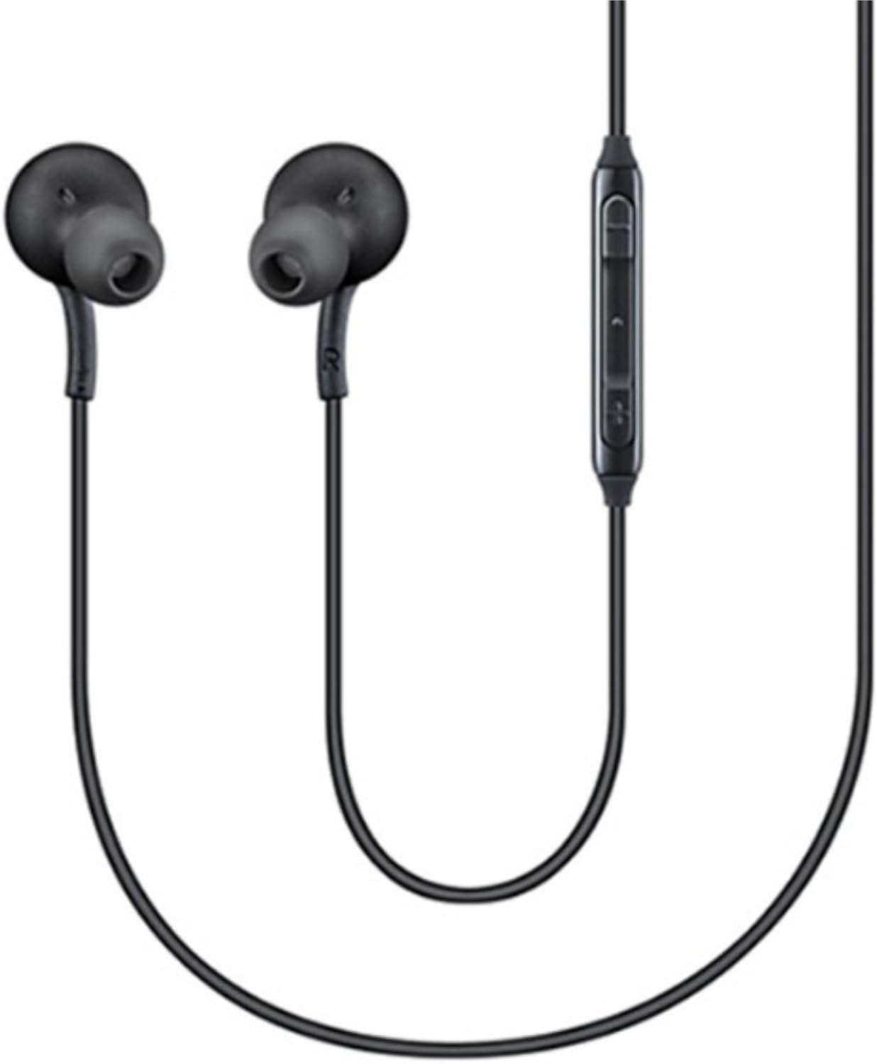 2022 Earbuds Stereo Headphones for Samsung Galaxy Galaxy S10, S10E, S10+, S8, S8+, S9, S9+, Note 9- Designed by AKG - 3.5 Mm Jack with Microphone and Volume Buttons (Black)