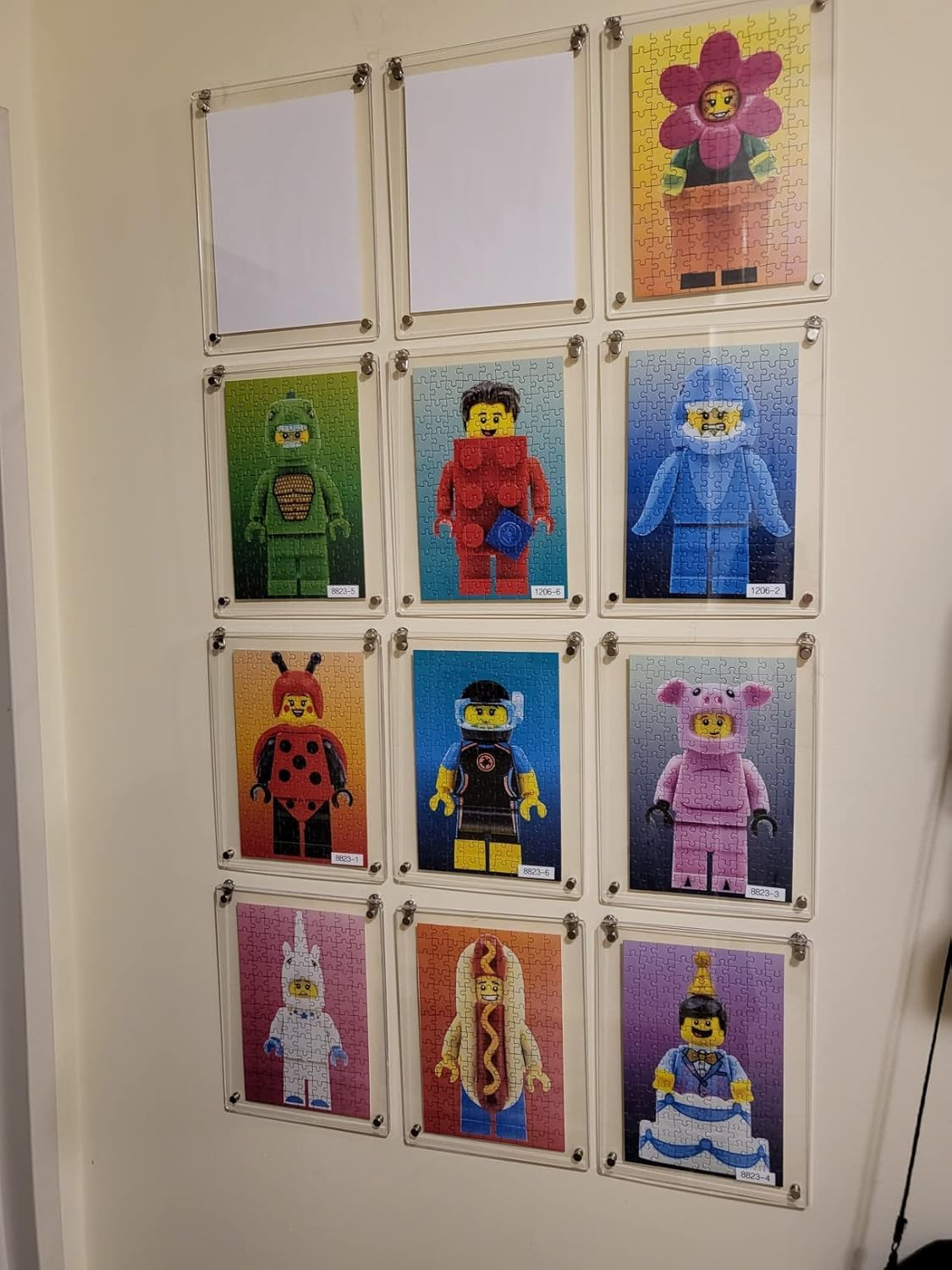 HESIN 2 Pack of 6 X 9 Acrylic Picture Frametabletop Photo Frame and Wall Mounted Sign Holder Suit for A5 Paper or 6"X9" Frame (2 Pack) image number 6