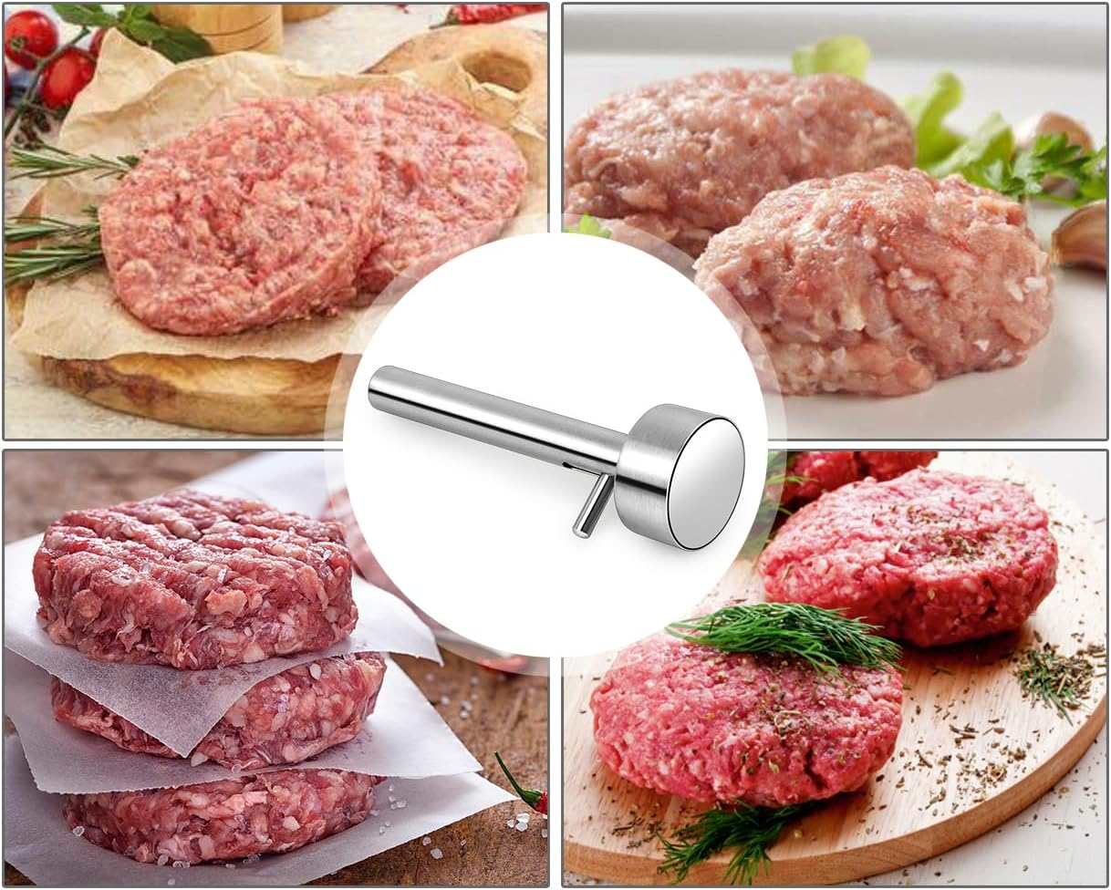 DS. DISTINCTIVE STYLE Falafel Scoop Mold Maker Tool 4 Cm Shaper Stainless Steel Easy to Use and Clean Non-Sticky Meatball Press Scoops image number 5