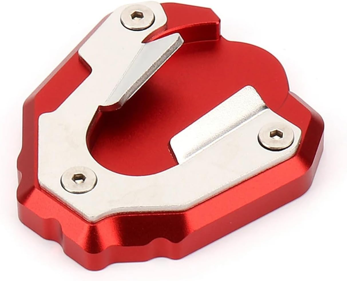 MKDRSRU Fit for Tiger 1200 GT Pro for TIGER 1200 GT Explorer 2023 2024 Motorcycle Kickstand Foot Side Stand Extension Pad Support Plate(Black)