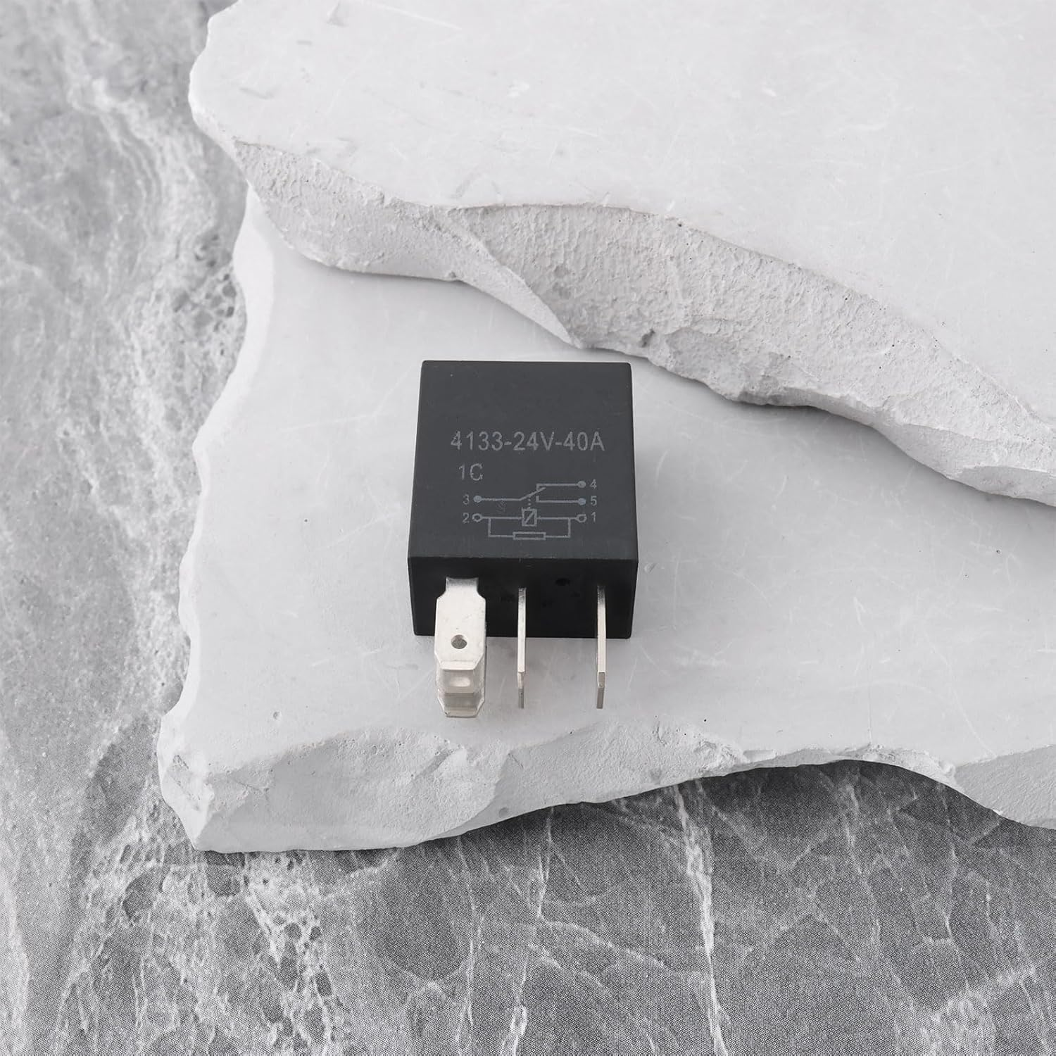 LT Easiyl 2Pcs 24VDC 5Pin Automotive Relay Replacement 156700-1840 Compatible with DENSO image number 6