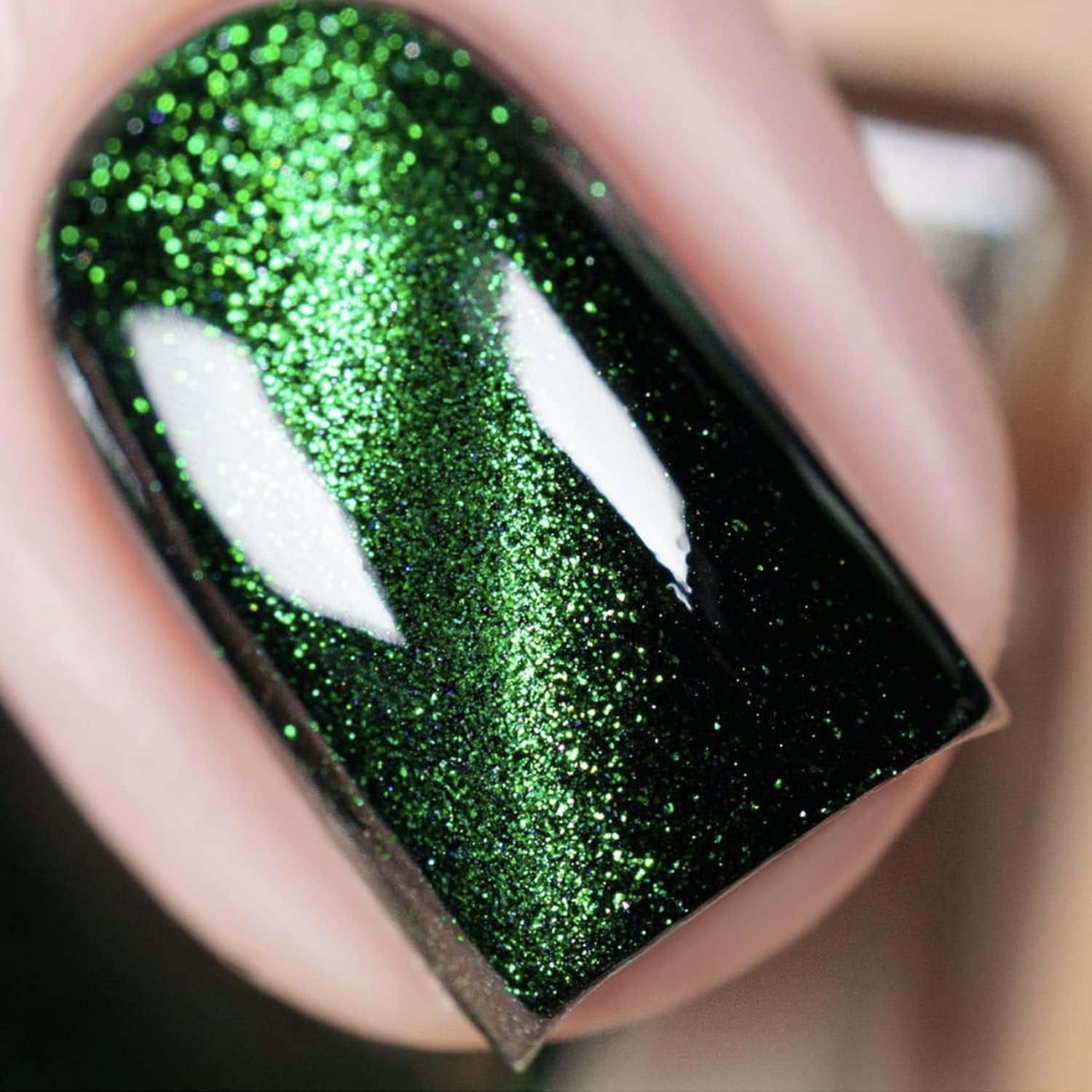 Vishine 9D Cat Eye Green Gel Nail Polish with Magnet Galaxy Cateye Chameleon Nail Gel Polish Manicure Soak off UV Gel DIY Salon Home 16Ml - M197-16Ml image number 4